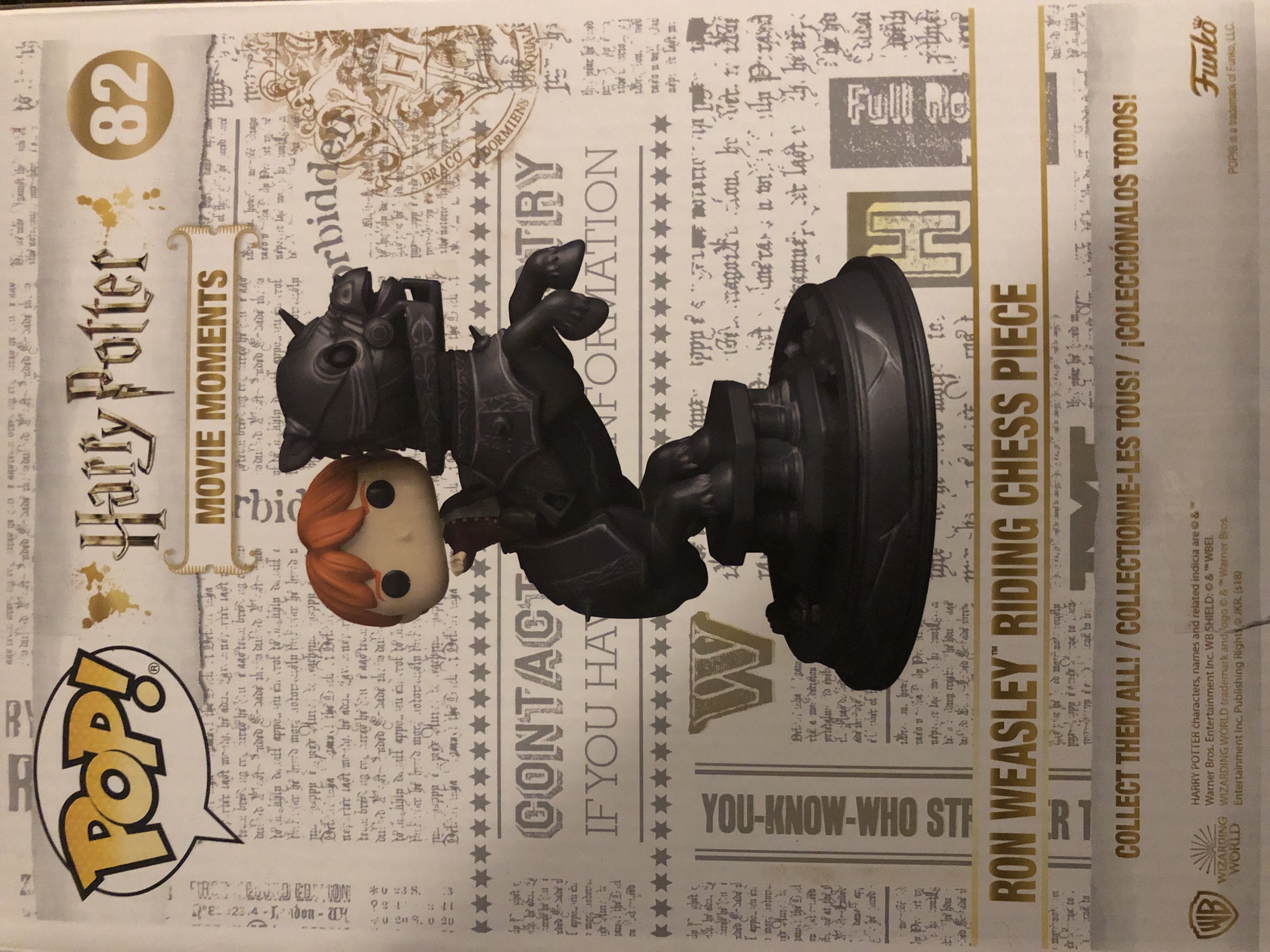 Ron Weasley (Riding Chess Piece) - Harry Potter vinyl figure collectible [Barcode 889698355186] - Main Image 3