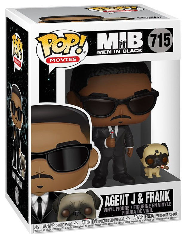 Agent J & Frank - Men in Black vinyl figure collectible [Barcode 889698376648] - Main Image 3