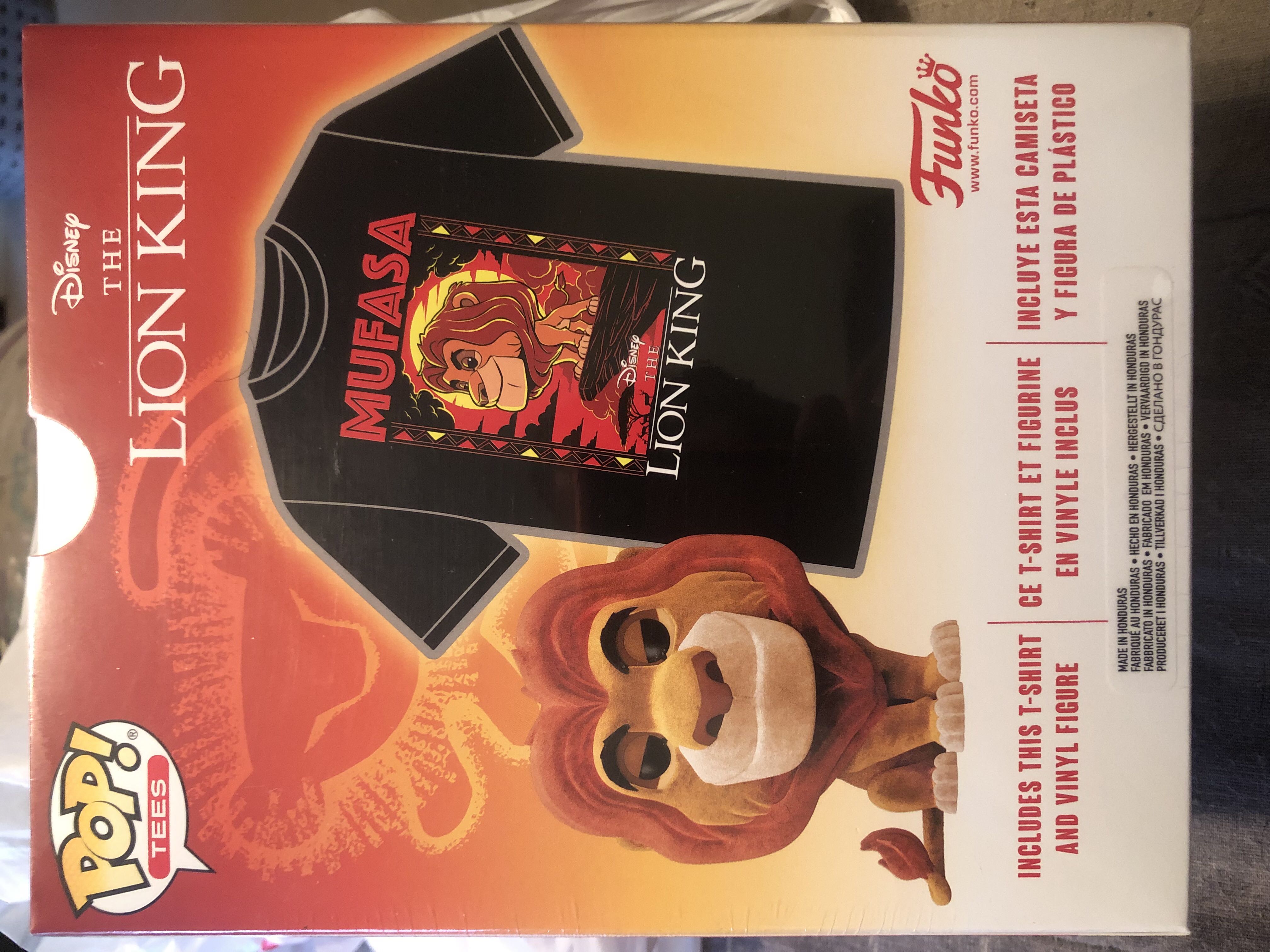 Lion King: Mufasa (Flocked) - The Lion King vinyl figure collectible - Main Image 2