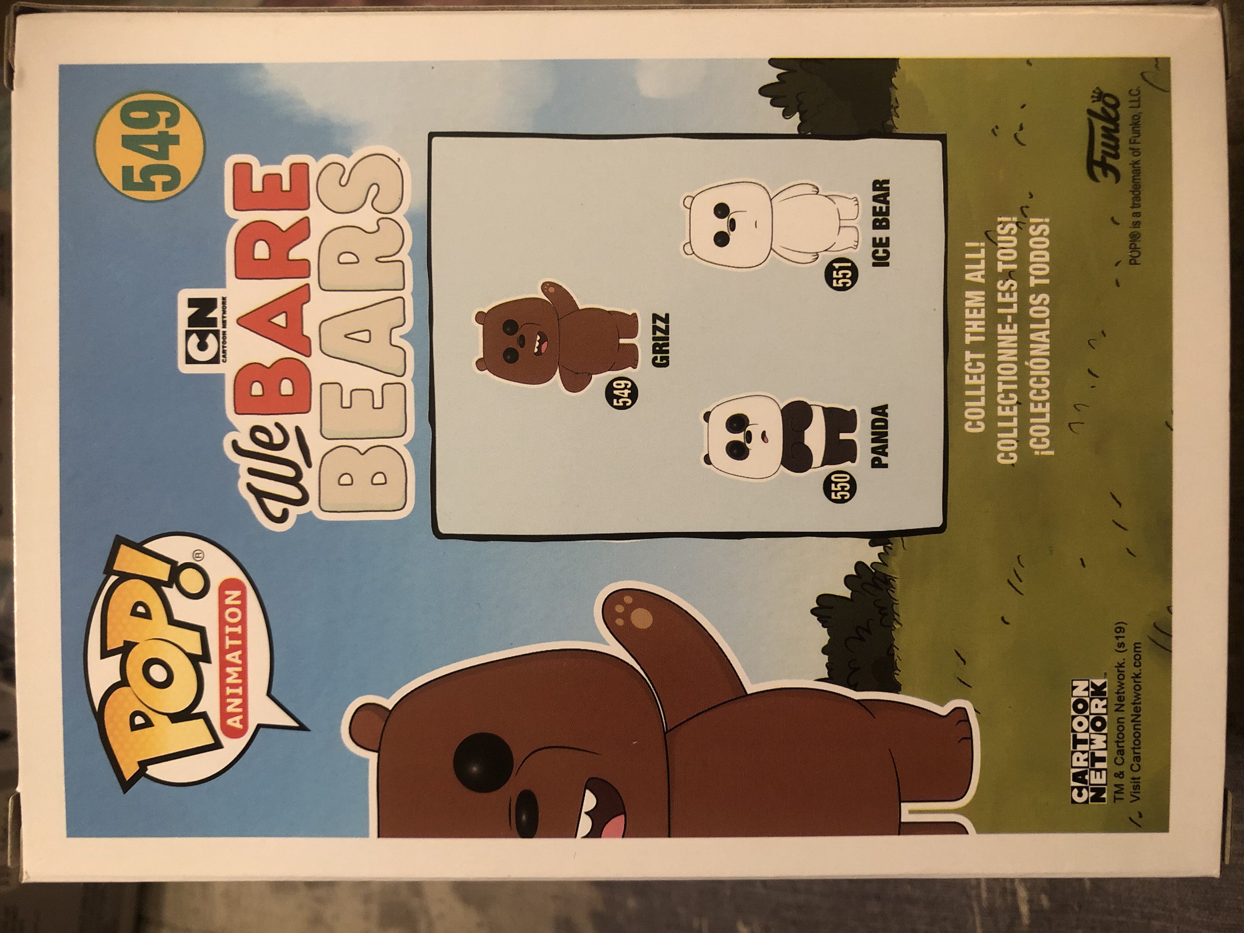 Grizz  vinyl figure collectible [Barcode 889698377713] - Main Image 2