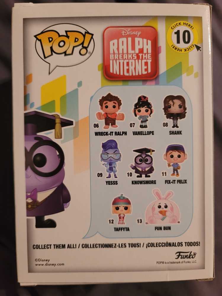 Knowsmore - Wreck-It Ralph vinyl figure collectible [Barcode 889698334150] - Main Image 2