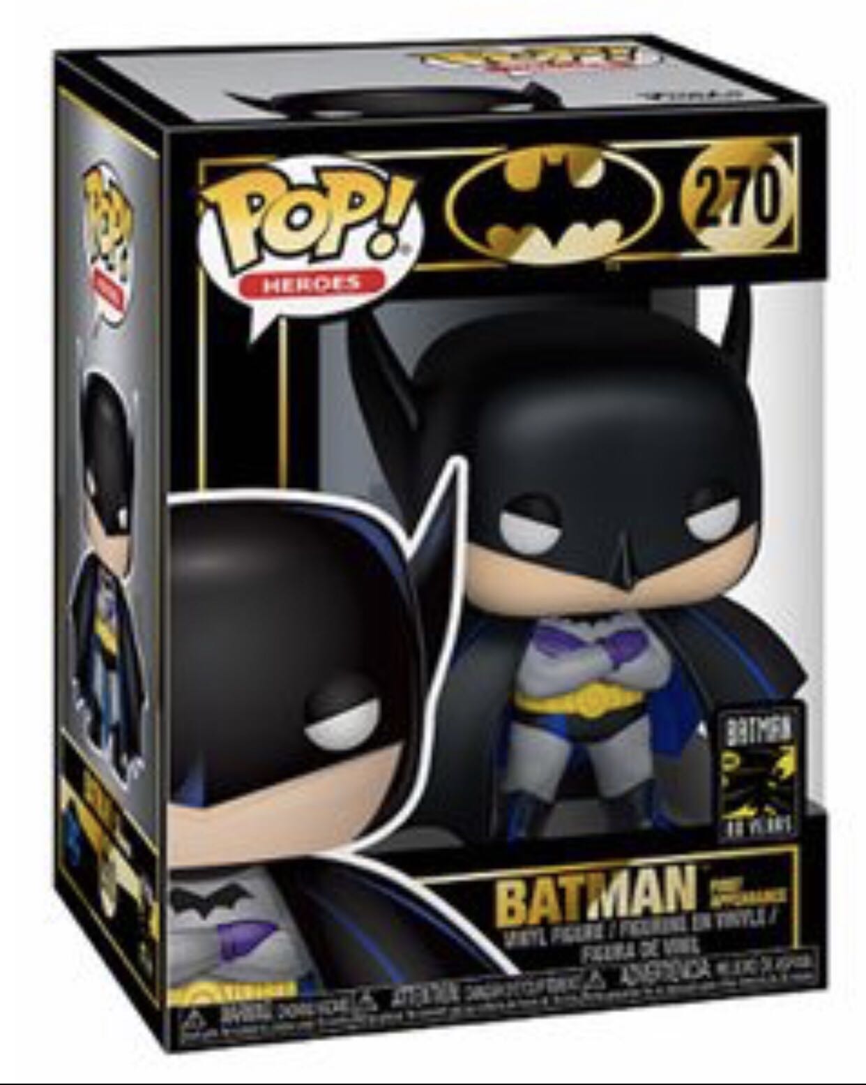 Batman (First Appearance) - Batman vinyl figure collectible [Barcode 889698372145] - Main Image 3
