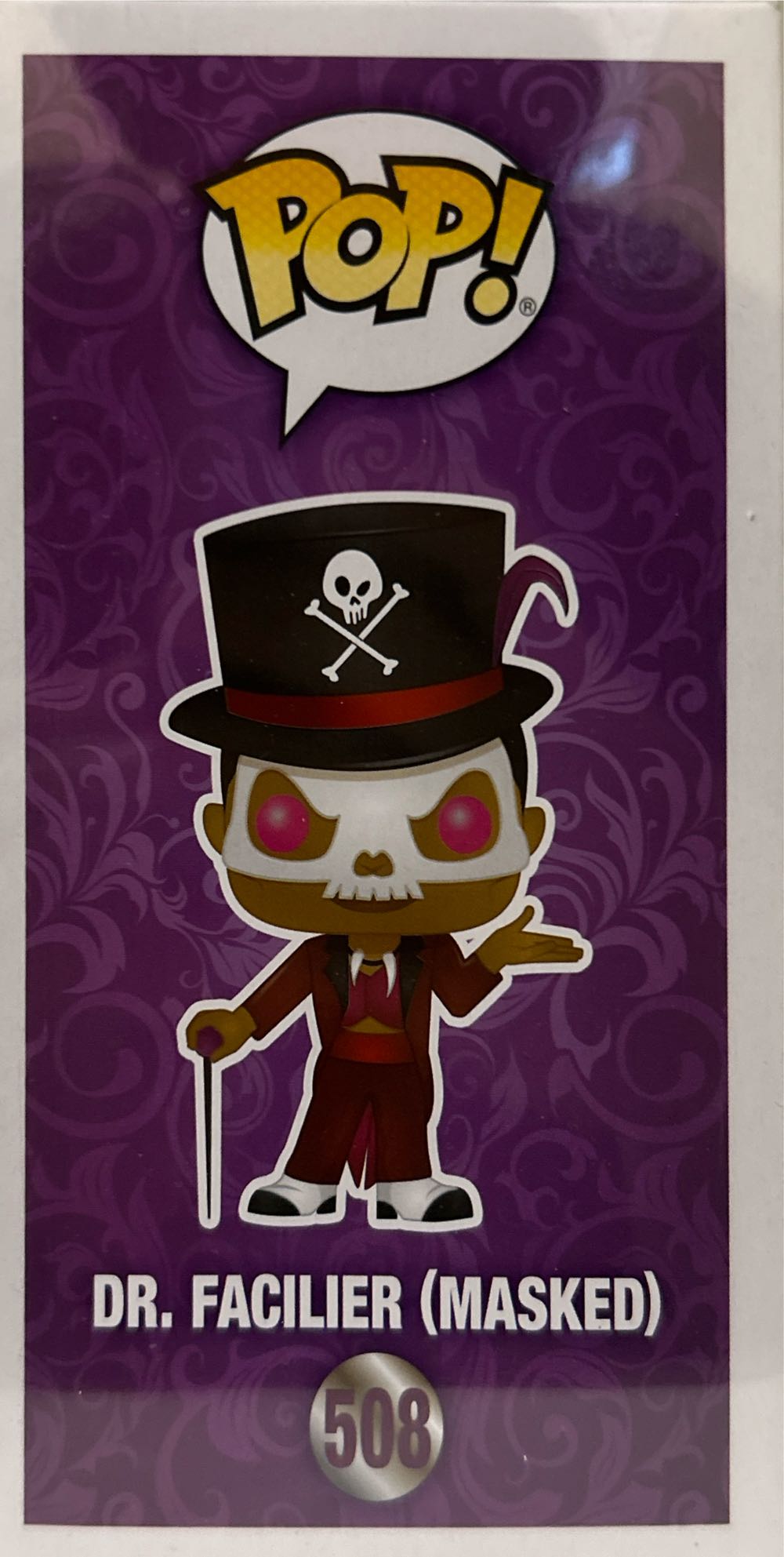 Dr Facilier (Masked) - Princess and the Frog vinyl figure collectible [Barcode 889698374934] - Main Image 4