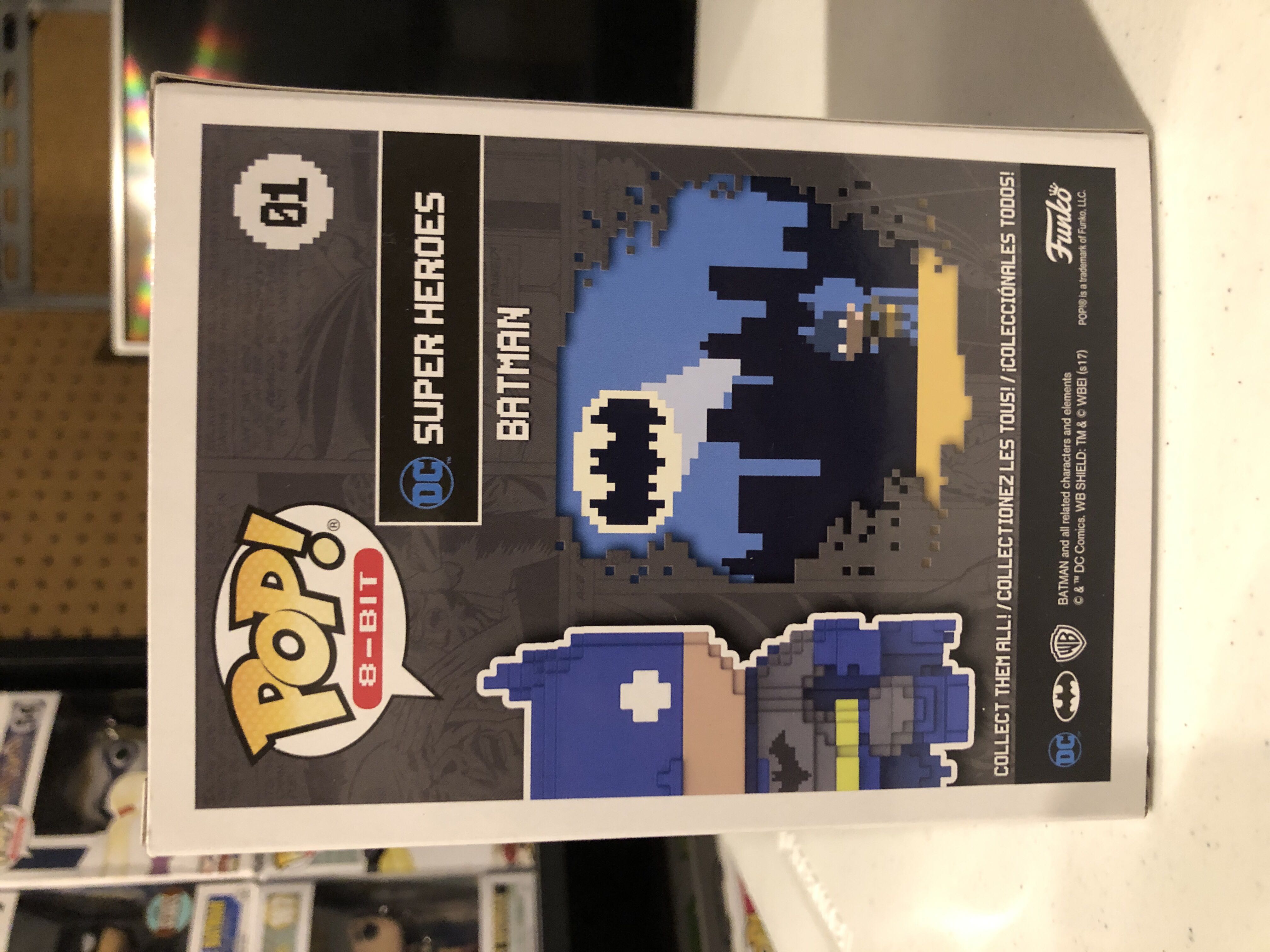 Batman 8-Bit - DC Universe vinyl figure collectible [Barcode 889698208376] - Main Image 3