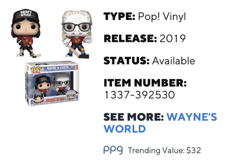 Wayne’s World:  00 Wayne & Garth (2 Pack)  vinyl figure collectible [Barcode 889698353434] - Main Image 4