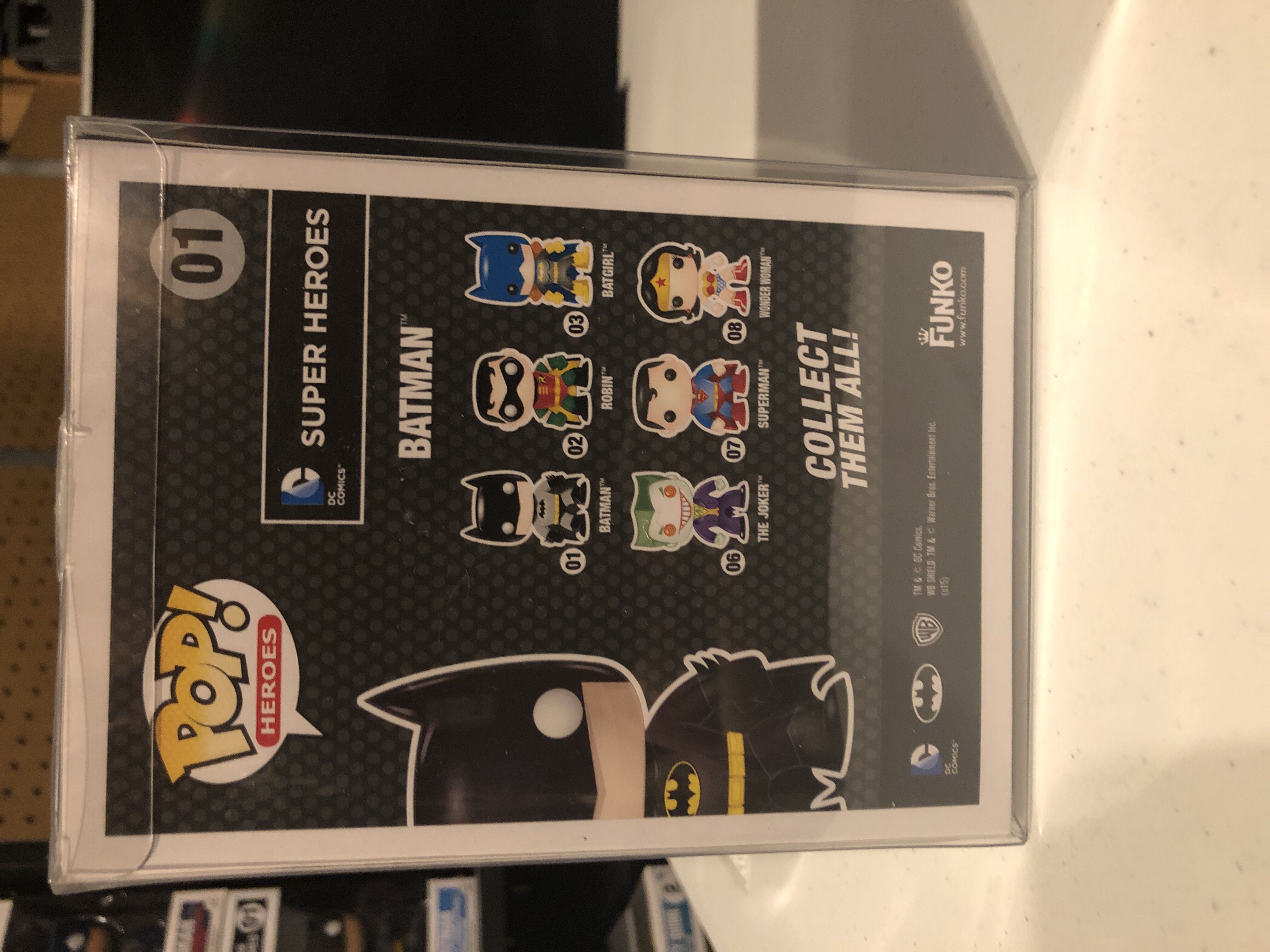 Batman  - DC: Superheroes vinyl figure collectible [Barcode 849803074982] - Main Image 3