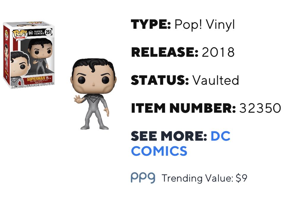 Superman From Flashpoint - DC: Superheroes vinyl figure collectible [Barcode 11502768] - Main Image 4