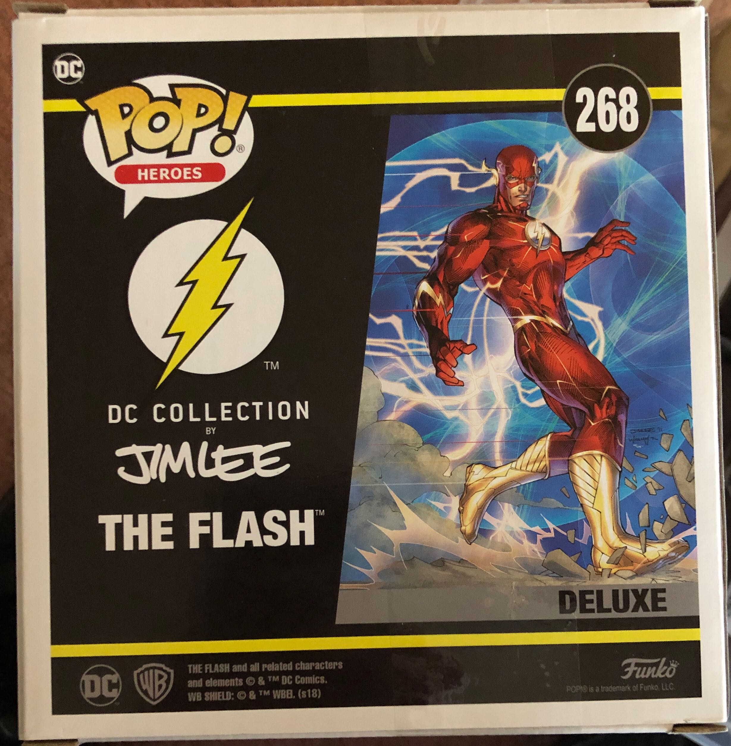 Flash, The (Jim Lee) Color - The Flash vinyl figure collectible [Barcode 889698362269] - Main Image 2