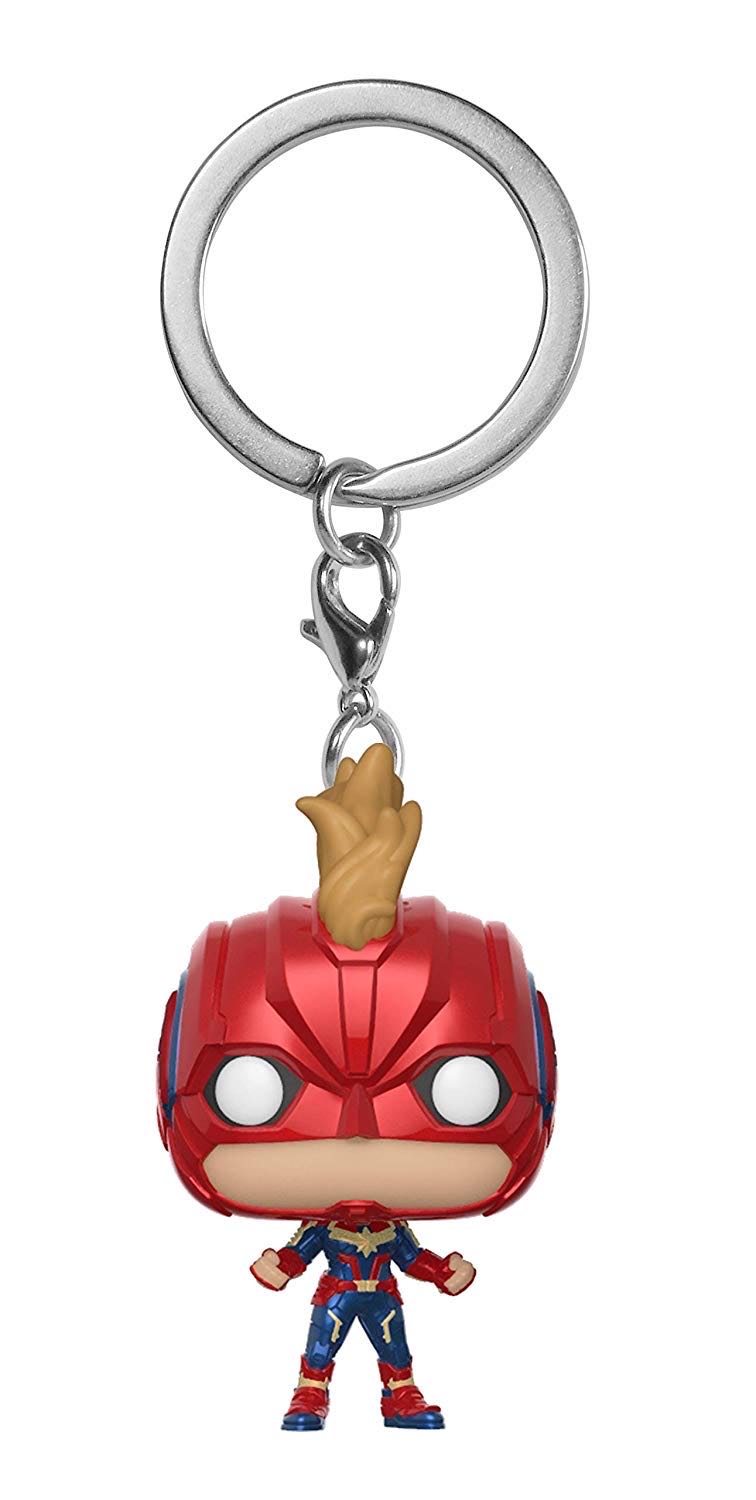 Captain Marvel Masked Pocket POP! - Marvel Universe vinyl figure collectible [Barcode 889698364393] - Main Image 3