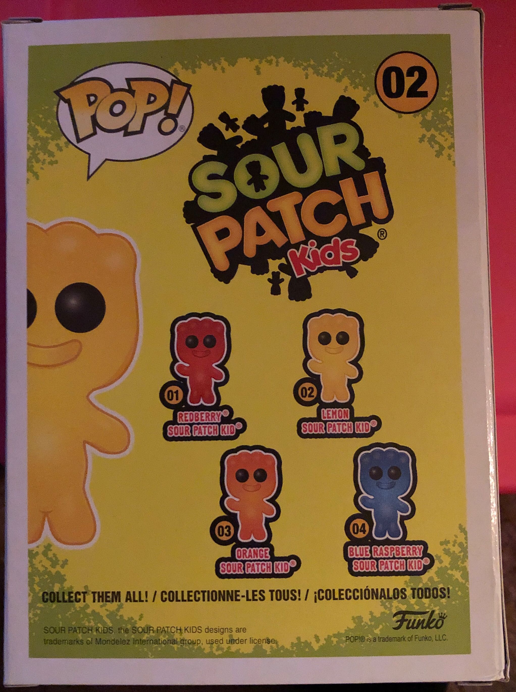 Sour Patch: Lemon Sour Patch Kid  vinyl figure collectible [Barcode 889698371094] - Main Image 2