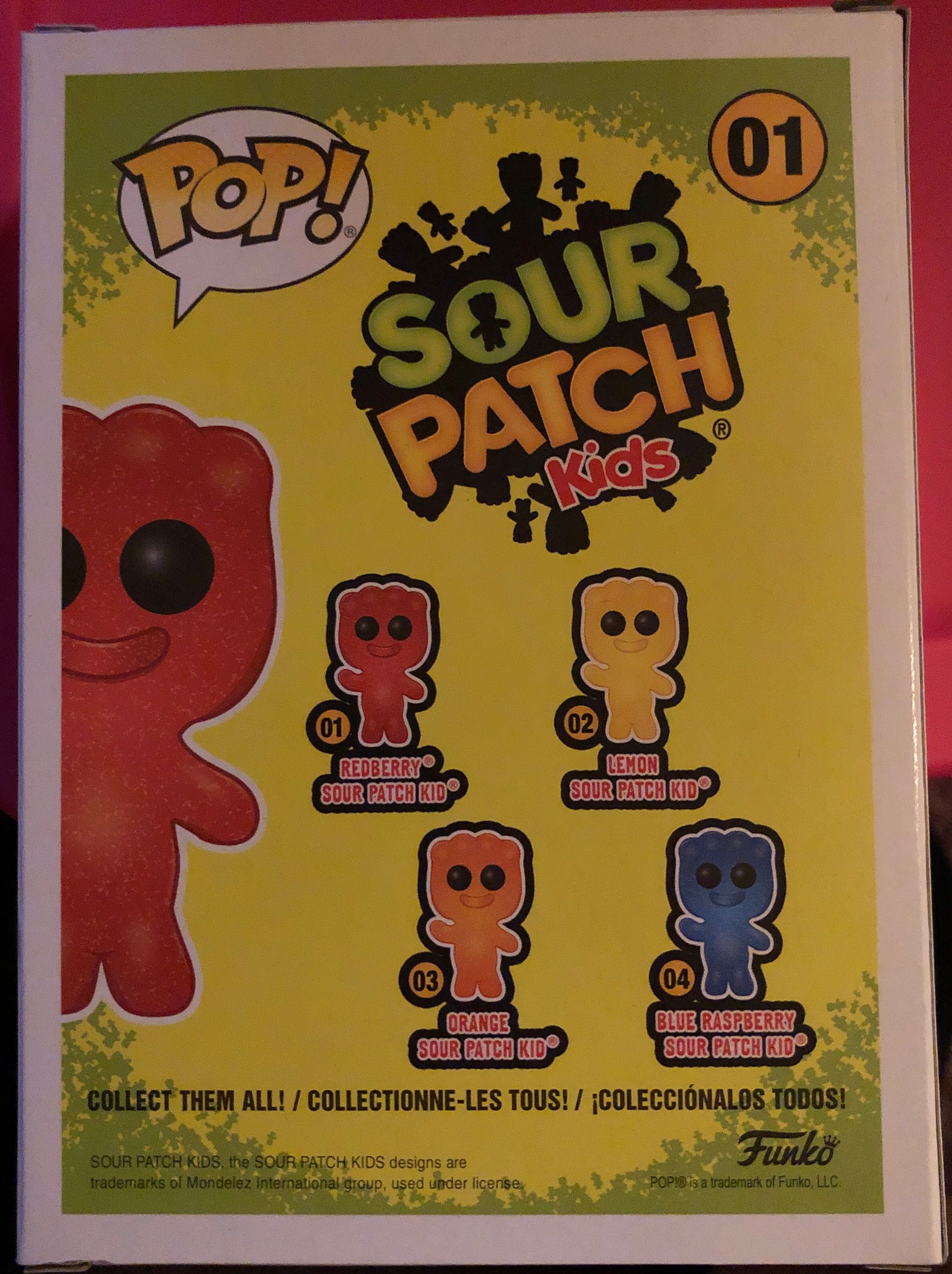 Redberry Sour Patch Kid  vinyl figure collectible [Barcode 889698371087] - Main Image 2