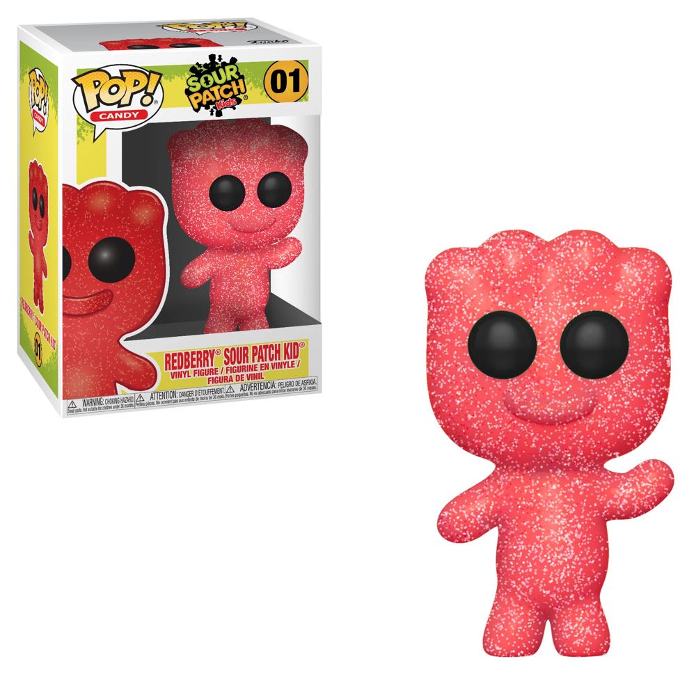 Redberry Sour Patch Kid  vinyl figure collectible [Barcode 889698371087] - Main Image 3