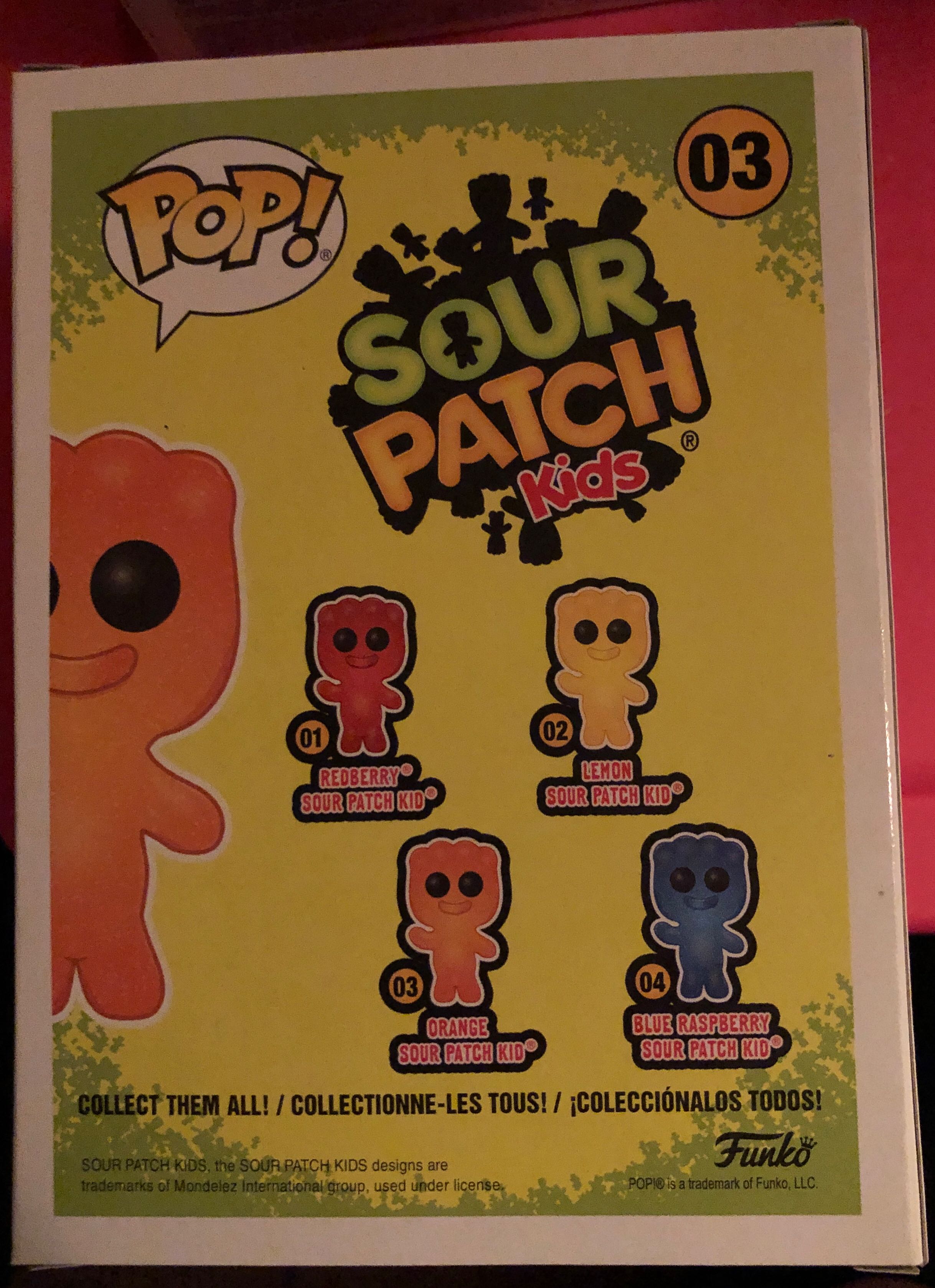 Orange Sour Patch Kid  vinyl figure collectible [Barcode 889698371070] - Main Image 2