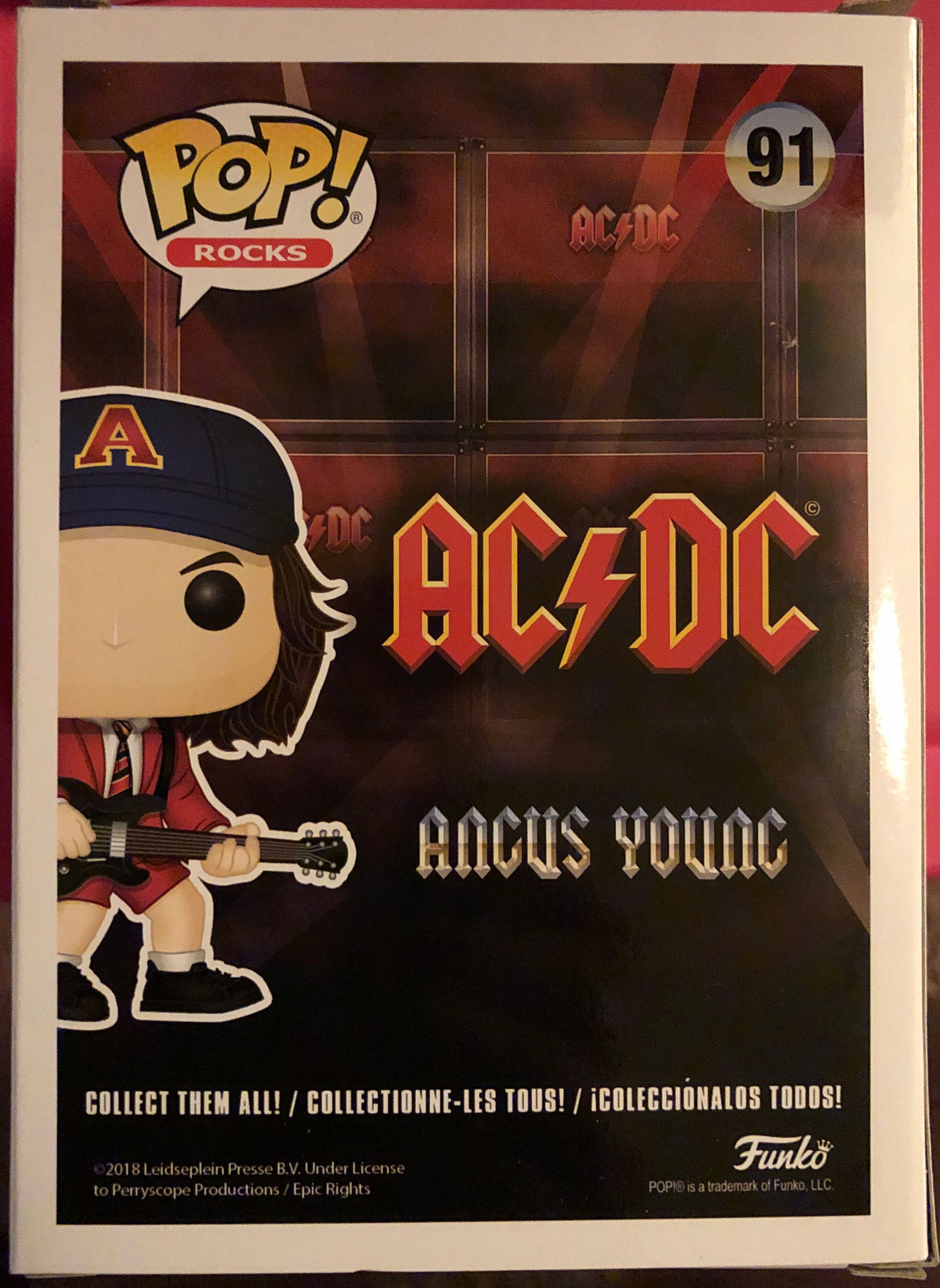 Angus Young - AC/DC vinyl figure collectible [Barcode 889698364850] - Main Image 2