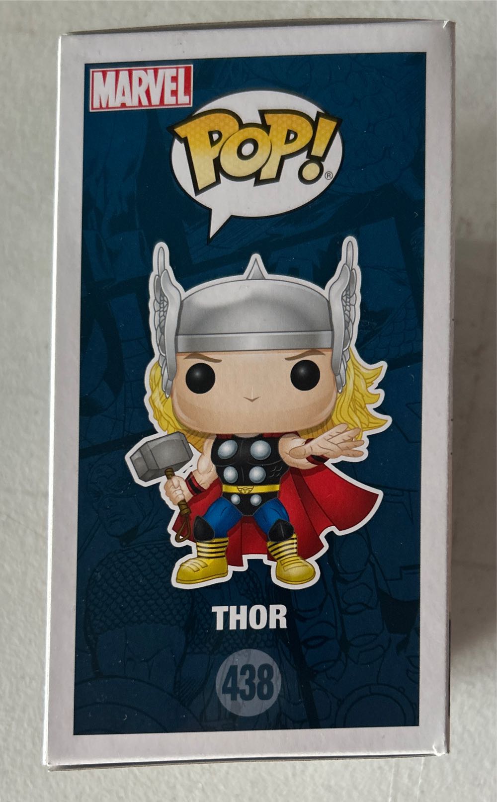 #438 MARVEL: Thor (Funko 2019 Spring Convention Exclusive) - Marvel Universe vinyl figure collectible [Barcode 889698372060] - Main Image 4