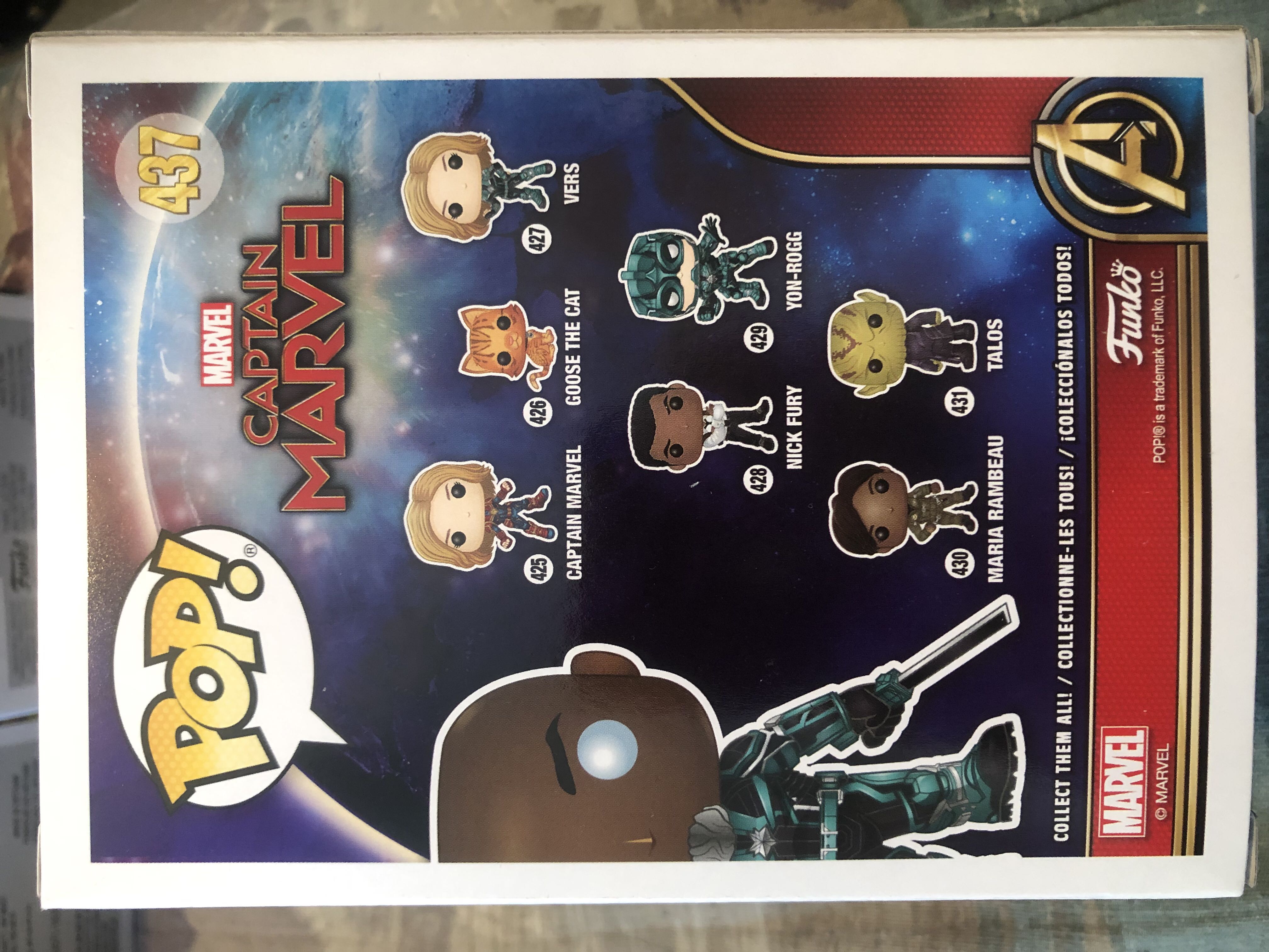 Korath - Captain Marvel vinyl figure collectible [Barcode 889698372077] - Main Image 2