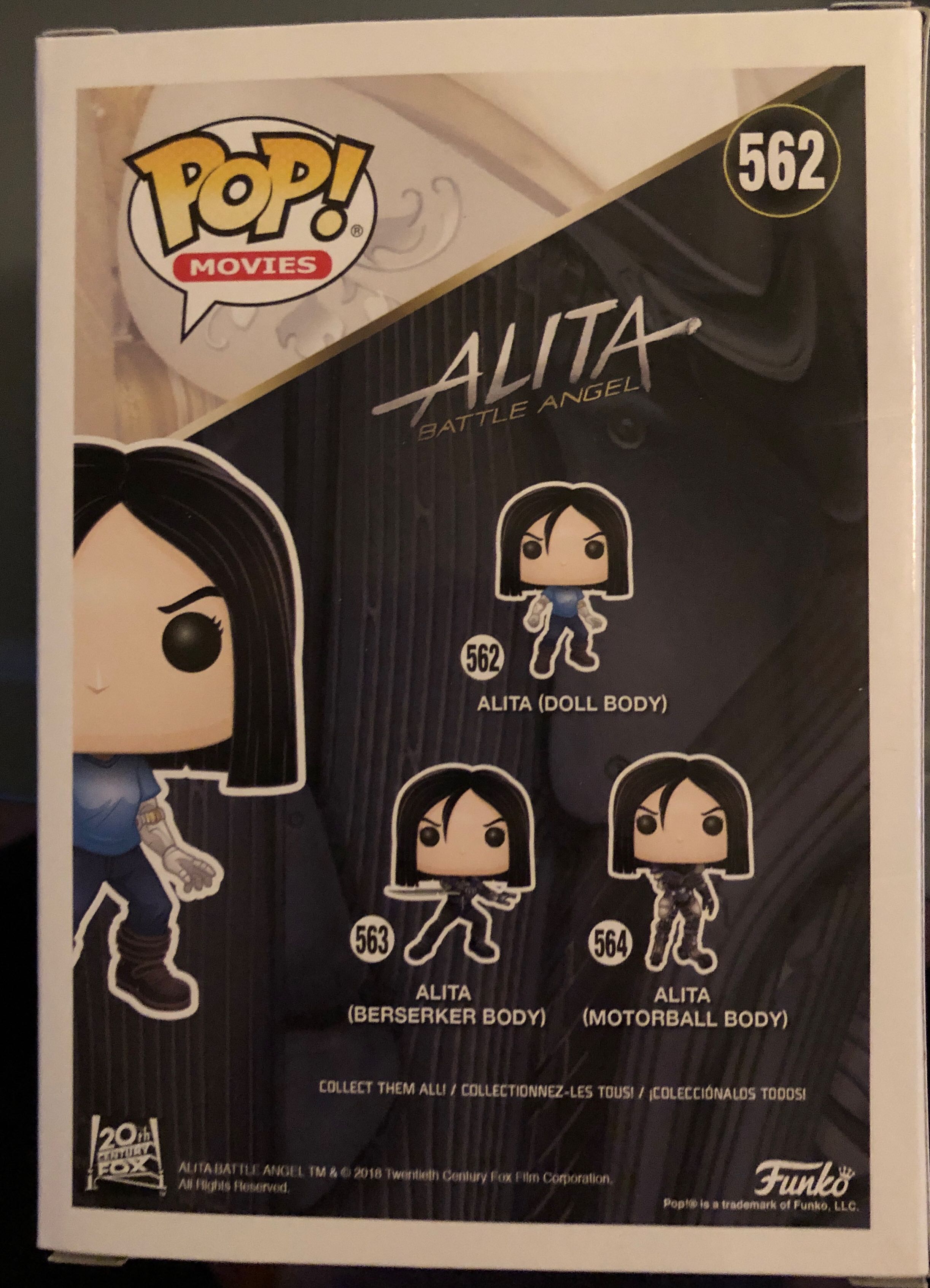 Alita (Doll Body)  vinyl figure collectible [Barcode 889698303217] - Main Image 2