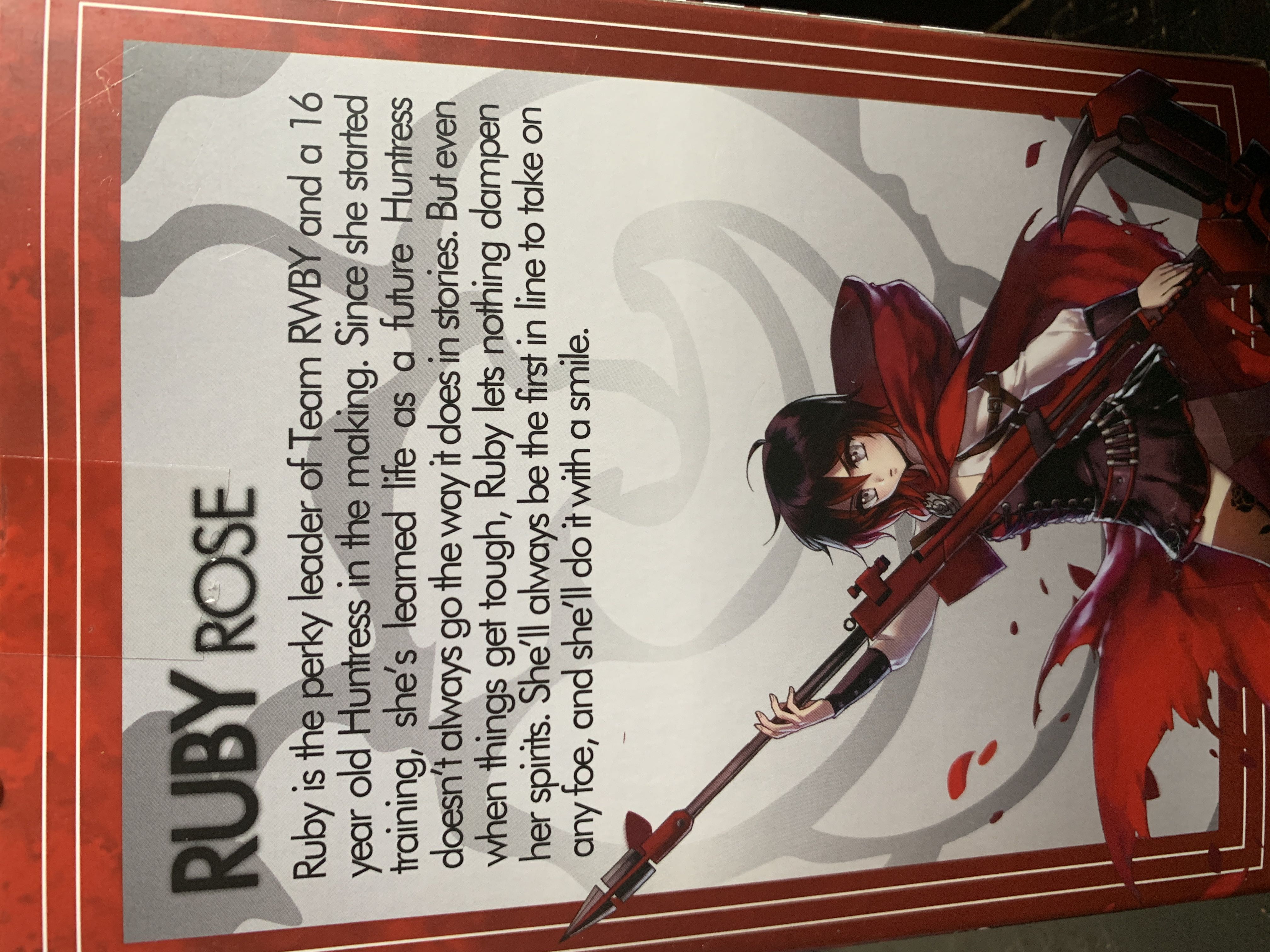 RWBY: Ruby Rose - Figure  vinyl figure collectible [Barcode 11482340] - Main Image 2