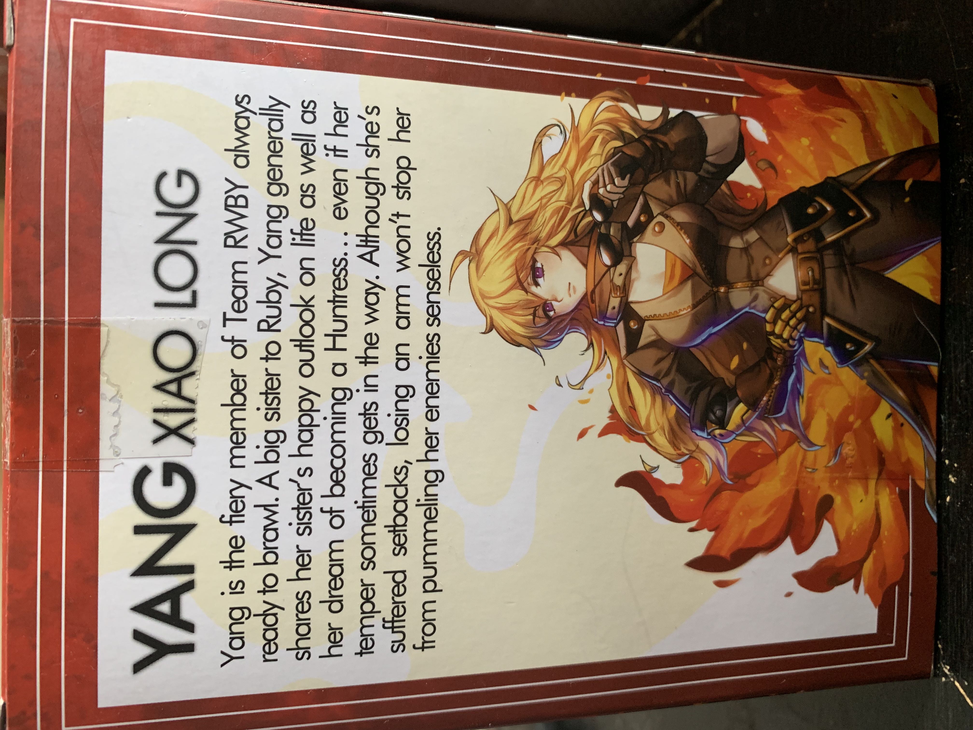 RWBY: Yang Xiao Long - Figure  vinyl figure collectible [Barcode 11482338] - Main Image 2