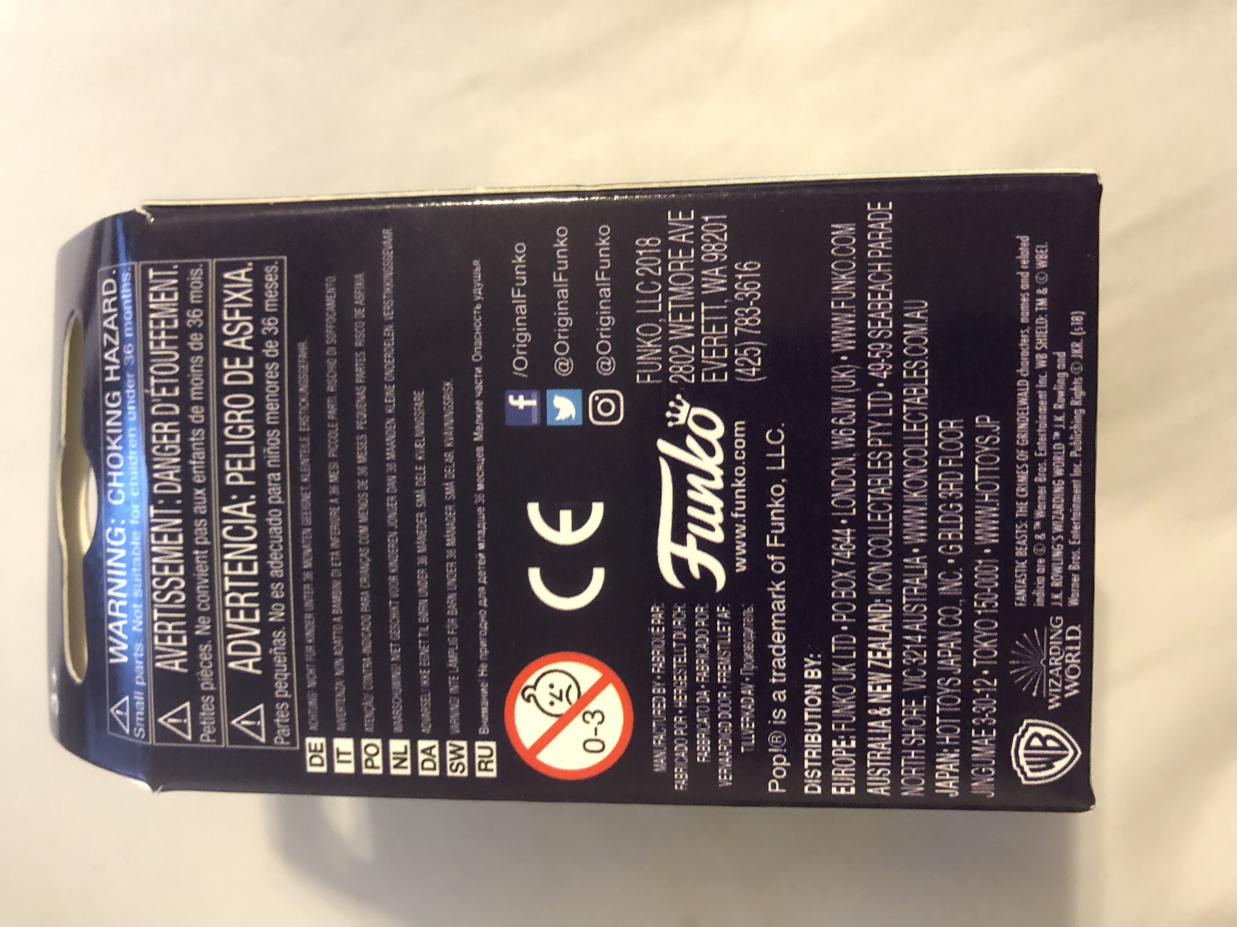 Baby Niffler - Fantastic Beasts And Where to Find Them vinyl figure collectible [Barcode 889698327695] - Main Image 2