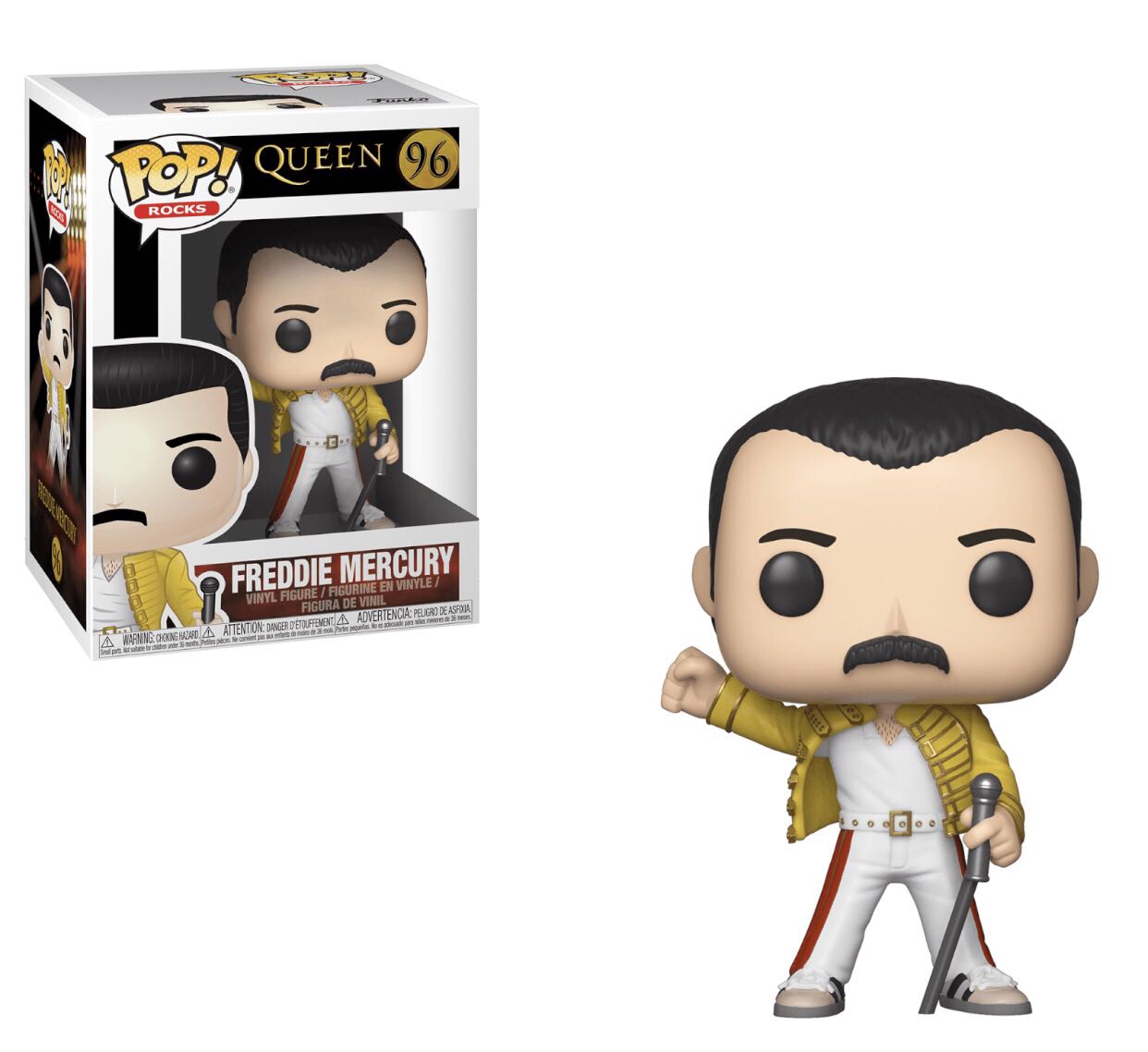 Queen -96- Freddie Mercury - Queen vinyl figure collectible [Barcode 889698337328] - Main Image 2
