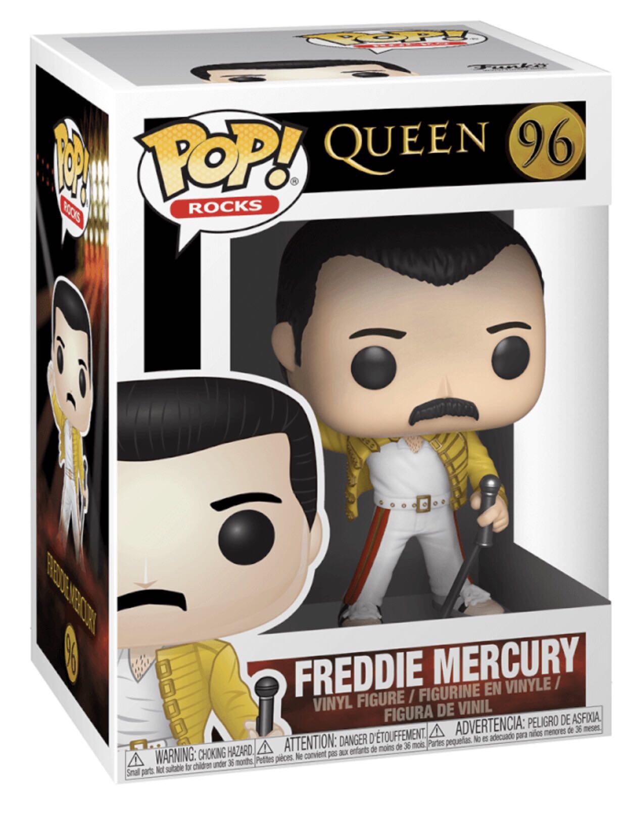 Queen -96- Freddie Mercury - Queen vinyl figure collectible [Barcode 889698337328] - Main Image 3