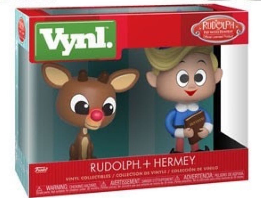 Rudolph And Hermey - Rudolph the Red-Nosed Reindeer vinyl figure collectible [Barcode 889698345507] - Main Image 2