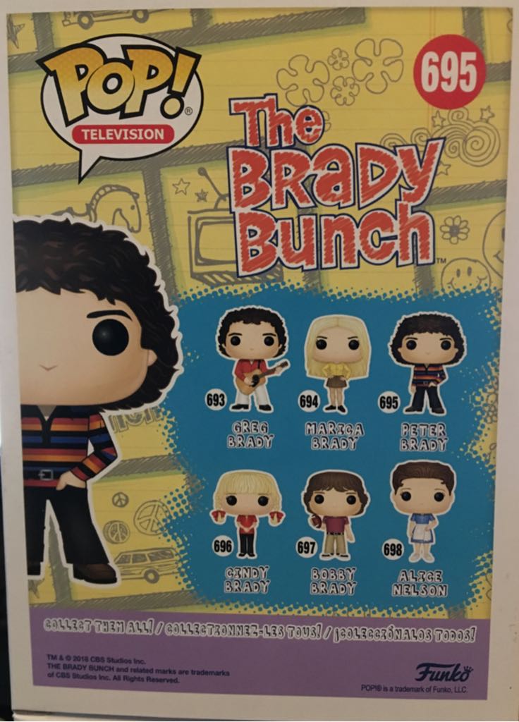 Brady Bunch : Peter Brady - The Brady Bunch vinyl figure collectible [Barcode 889698339643] - Main Image 2