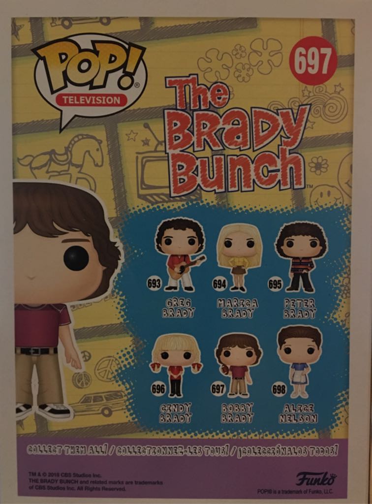 Bobby Brady - The Brady Bunch vinyl figure collectible [Barcode 889698339650] - Main Image 2