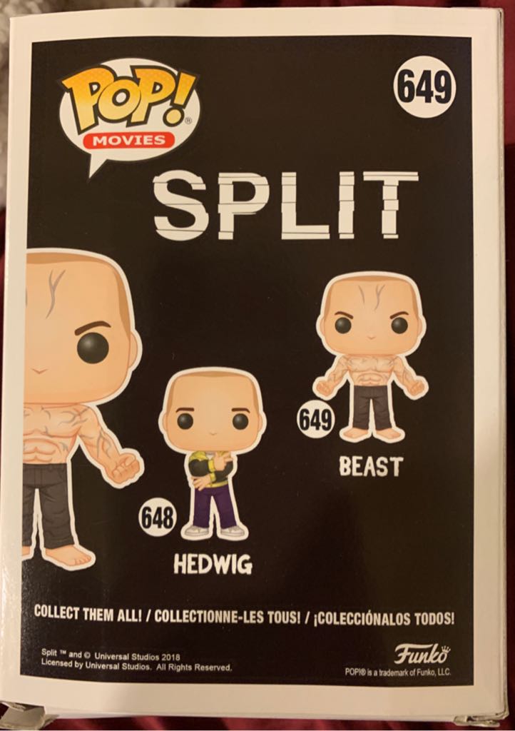 Beast - Split vinyl figure collectible [Barcode 889698266871] - Main Image 2