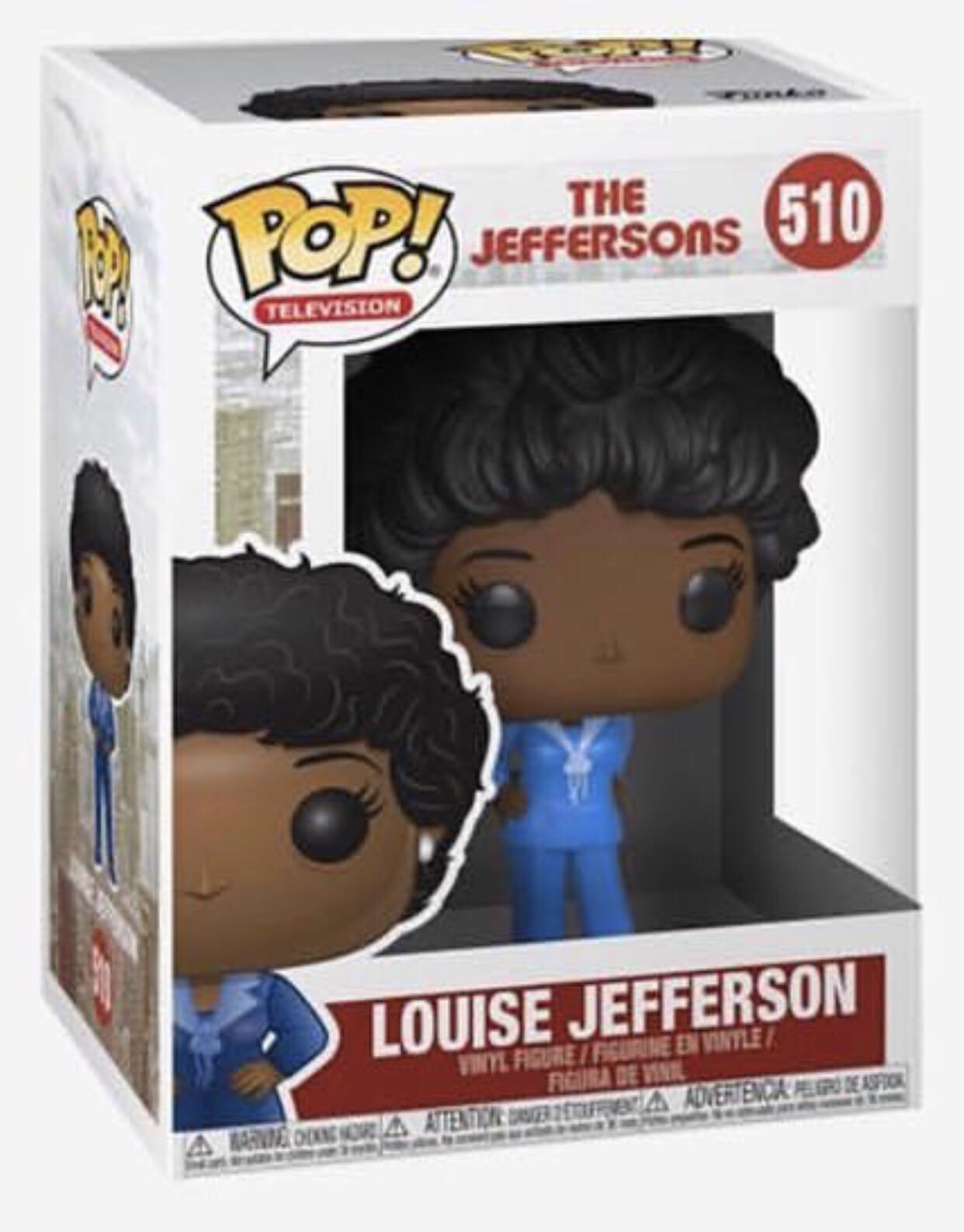 Louise Jefferson - The Jeffersons vinyl figure collectible [Barcode 889698367981] - Main Image 3