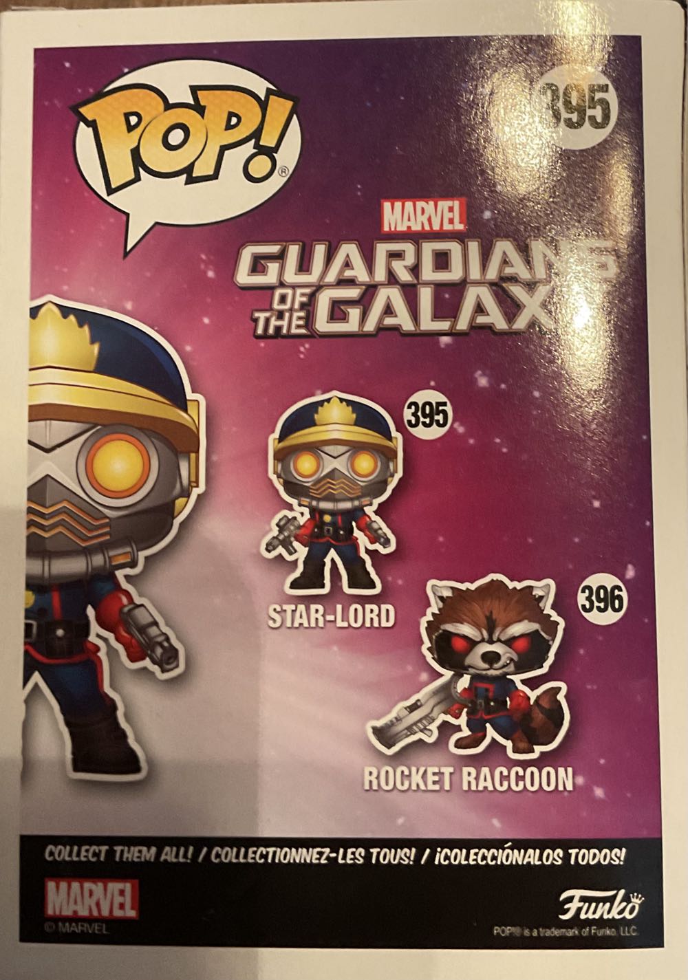 Star-Lord - Guardians of the Galaxy vinyl figure collectible [Barcode 889698344623] - Main Image 3