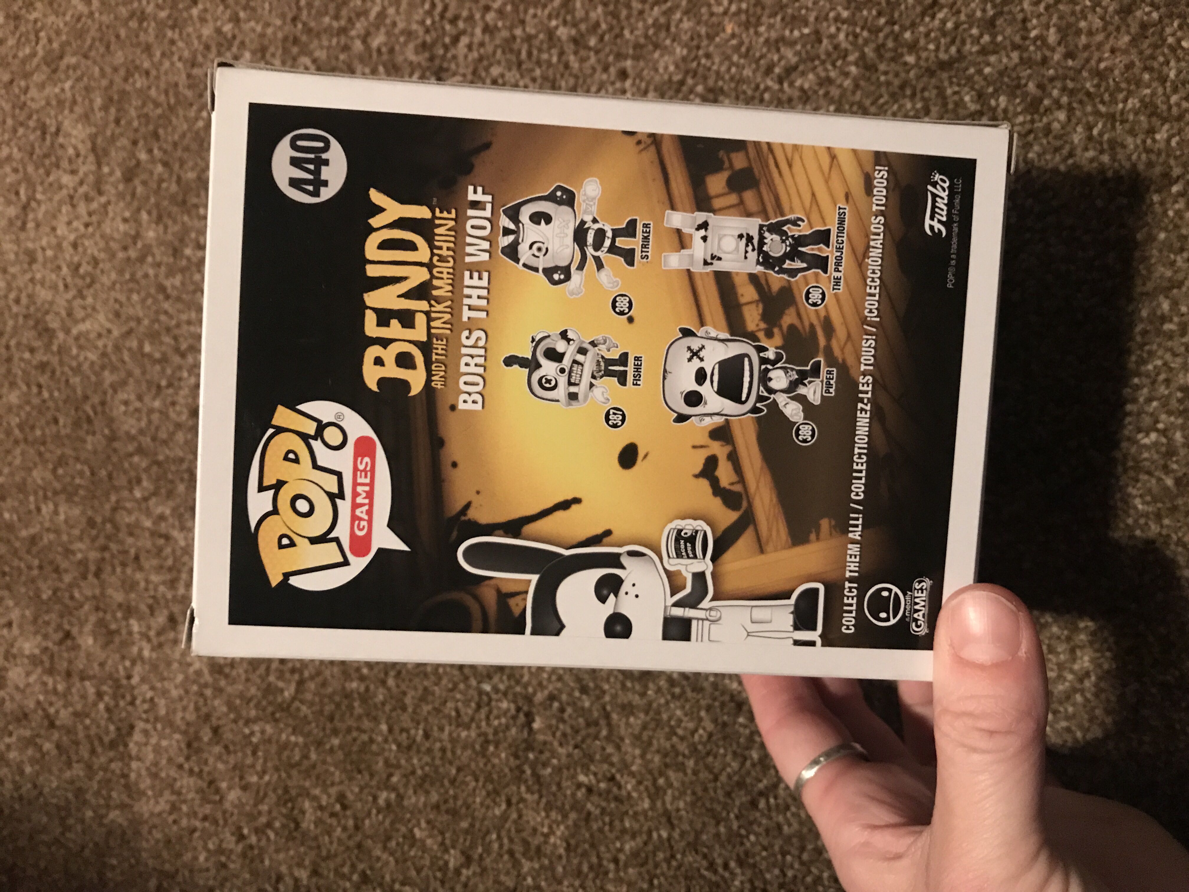 Boris The Wolf - Bendy and the Ink Machine vinyl figure collectible [Barcode 889698306249] - Main Image 2