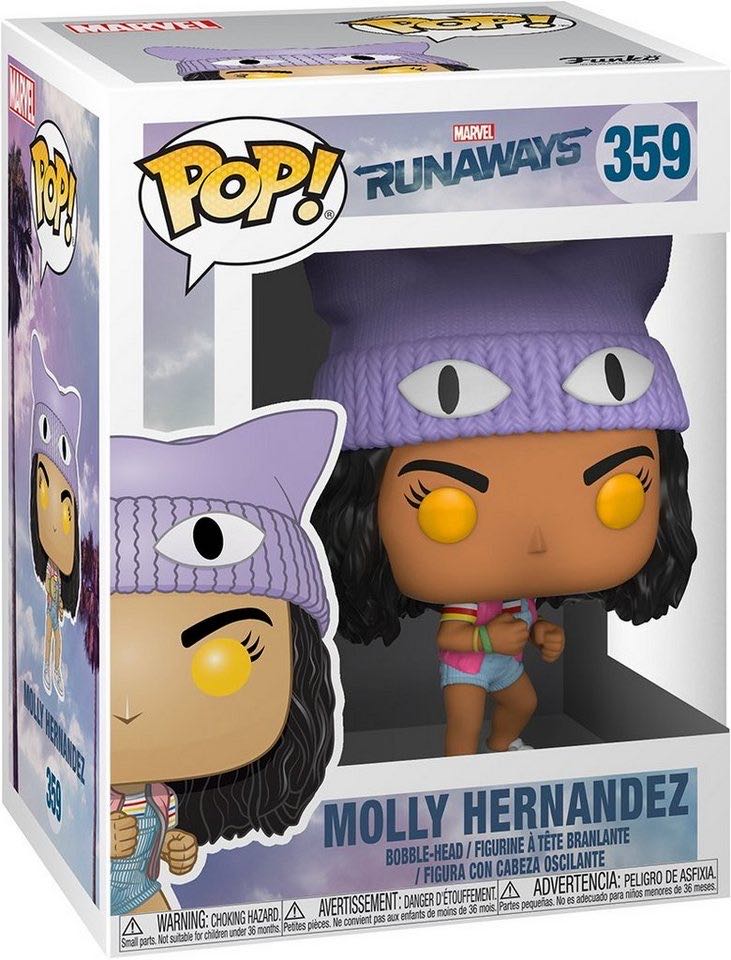 Molly Hernandez - Runaways vinyl figure collectible [Barcode 889698326698] - Main Image 2