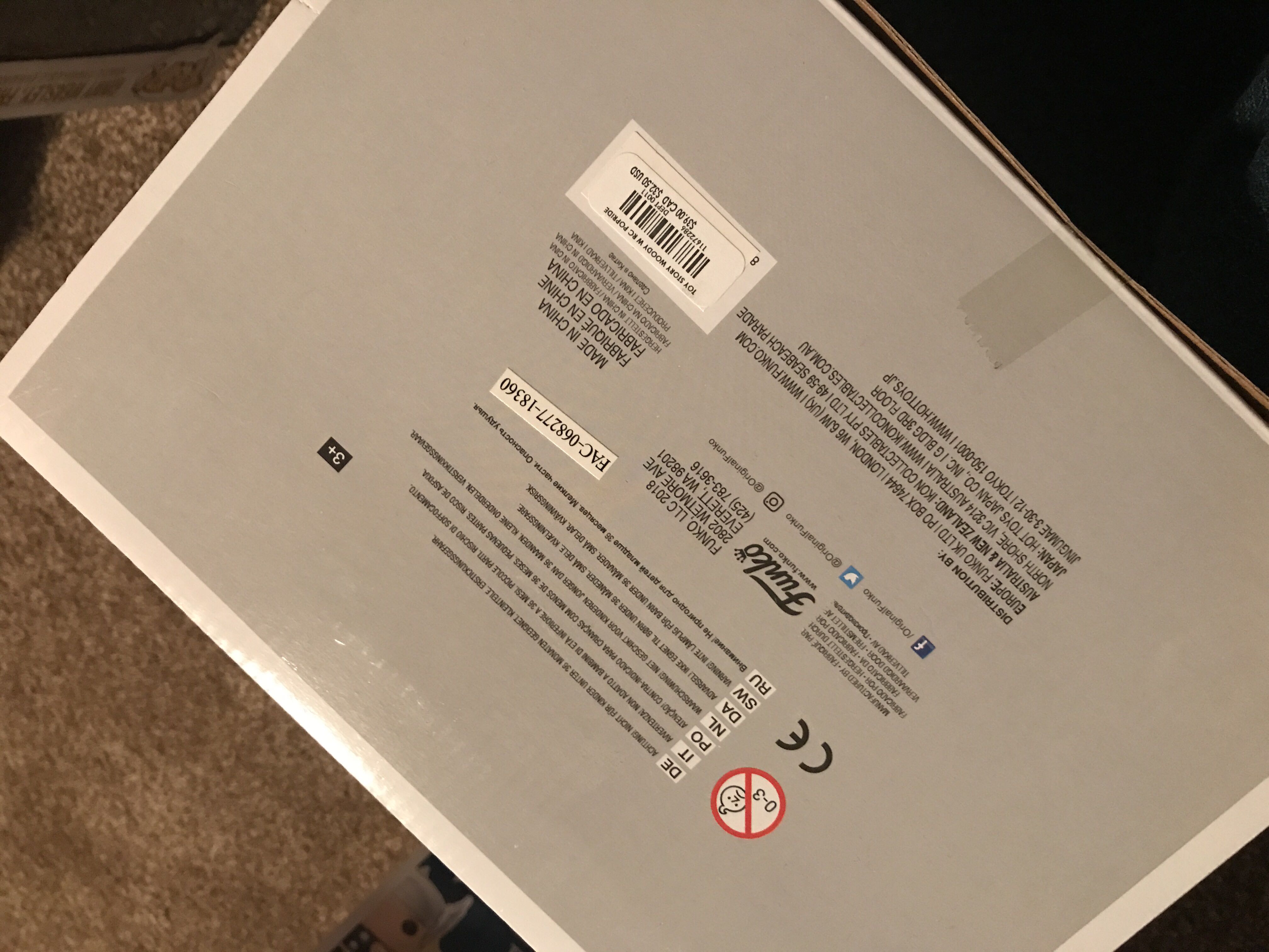 Woody With RC - Funko vinyl figure collectible [Barcode 11672286] - Main Image 3