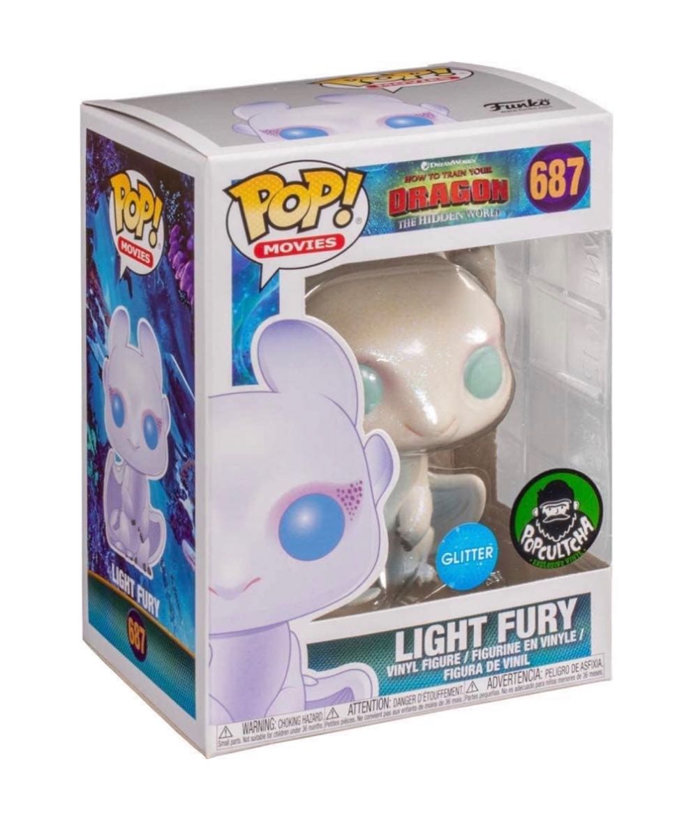 Light Fury - How to Train Your Dragon vinyl figure collectible [Barcode 889698363723] - Main Image 3