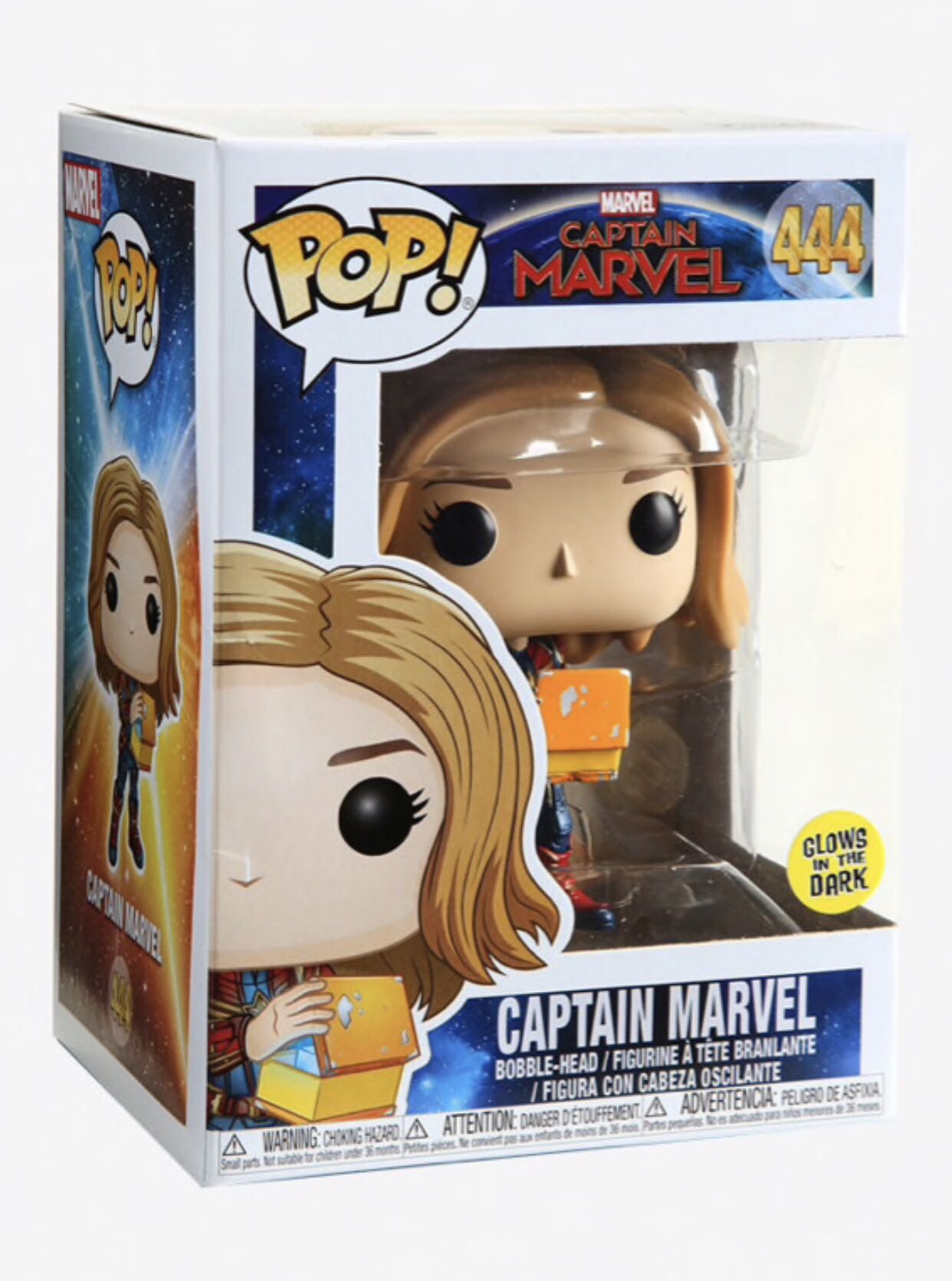 Captain Marvel - Captain Marvel vinyl figure collectible [Barcode 889698376853] - Main Image 3