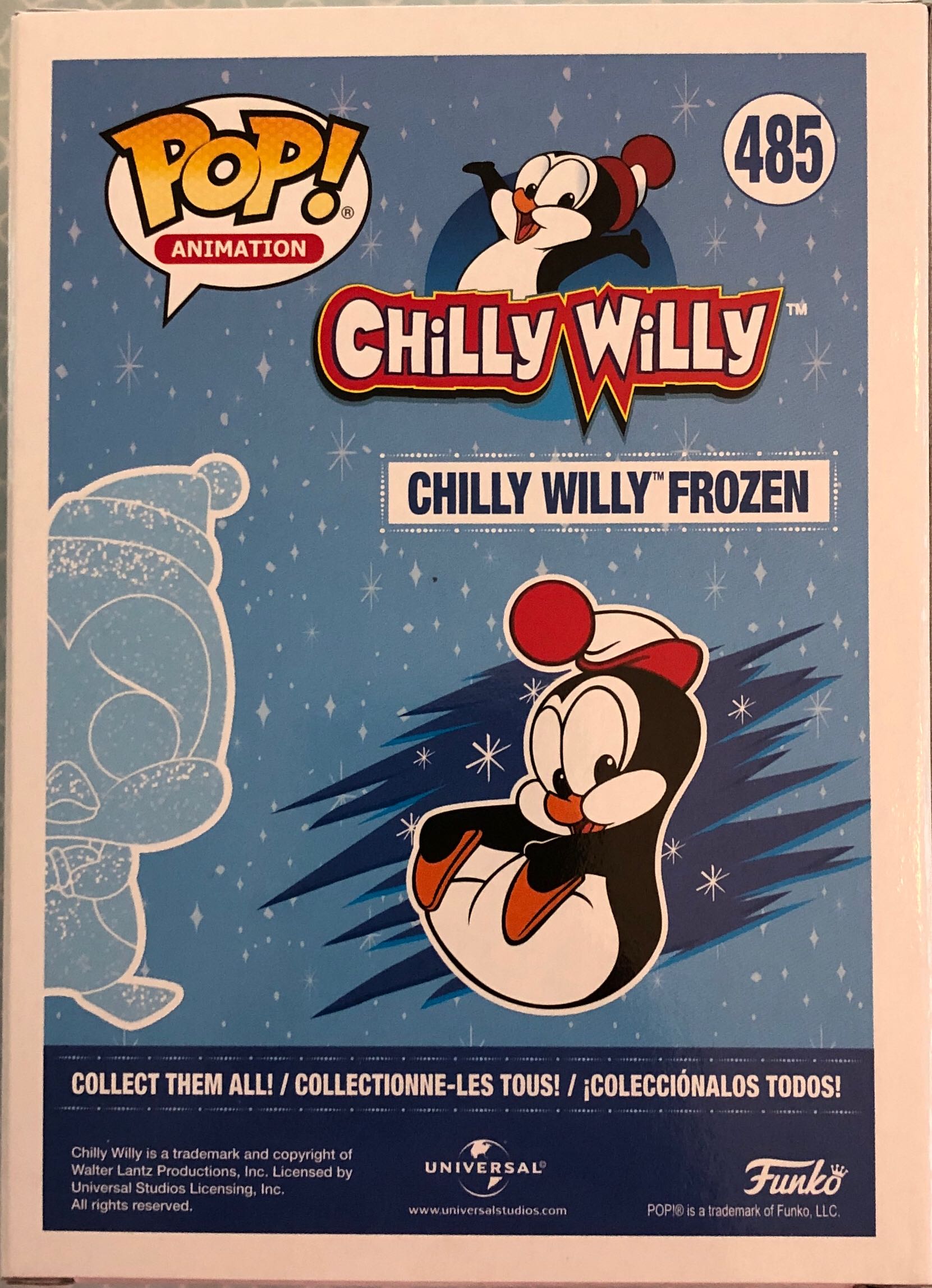 Chilly Willy Frozen  vinyl figure collectible [Barcode 889698210690] - Main Image 2