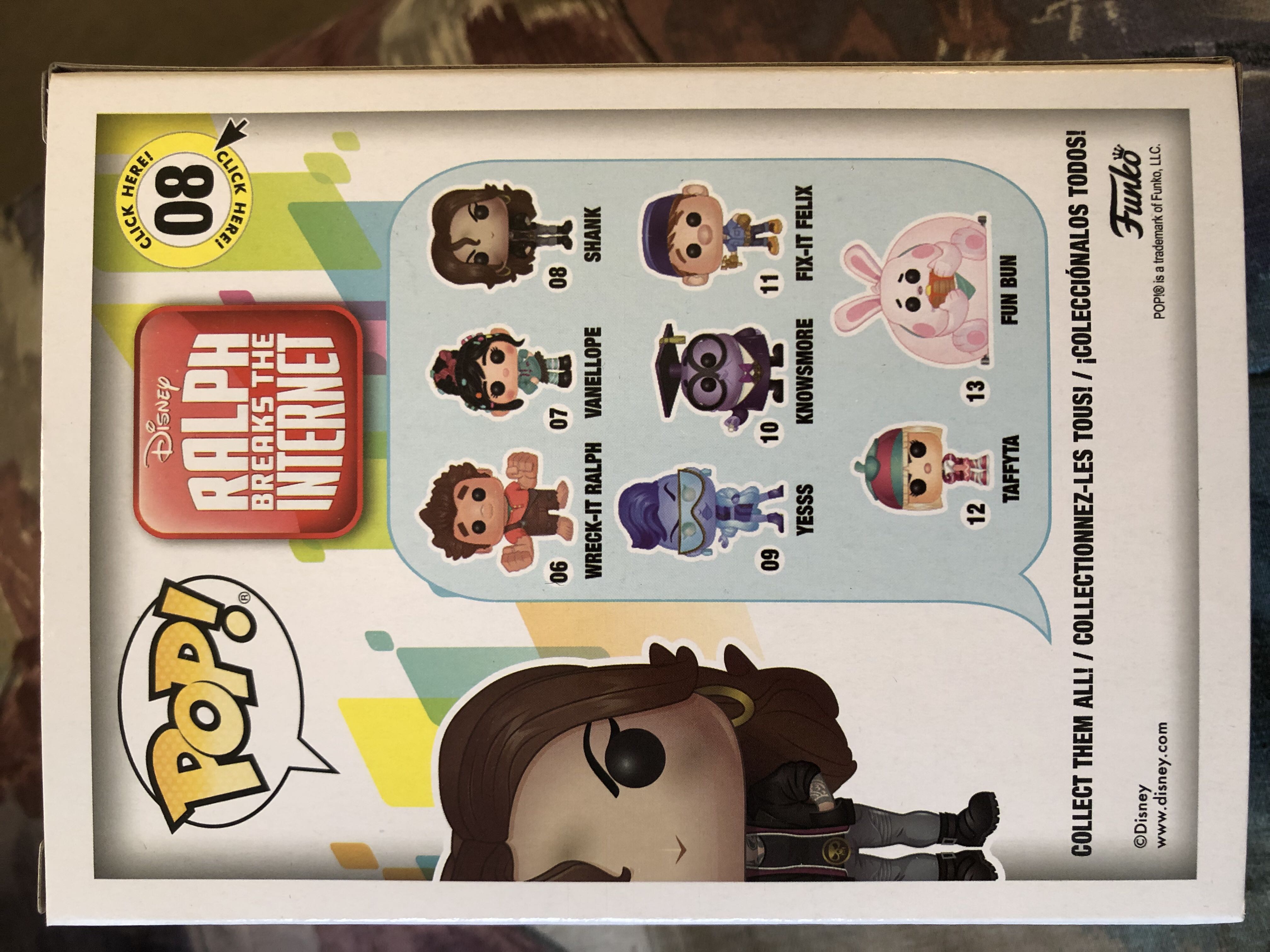 Shank - Wreck-It Ralph vinyl figure collectible [Barcode 889698334129] - Main Image 2