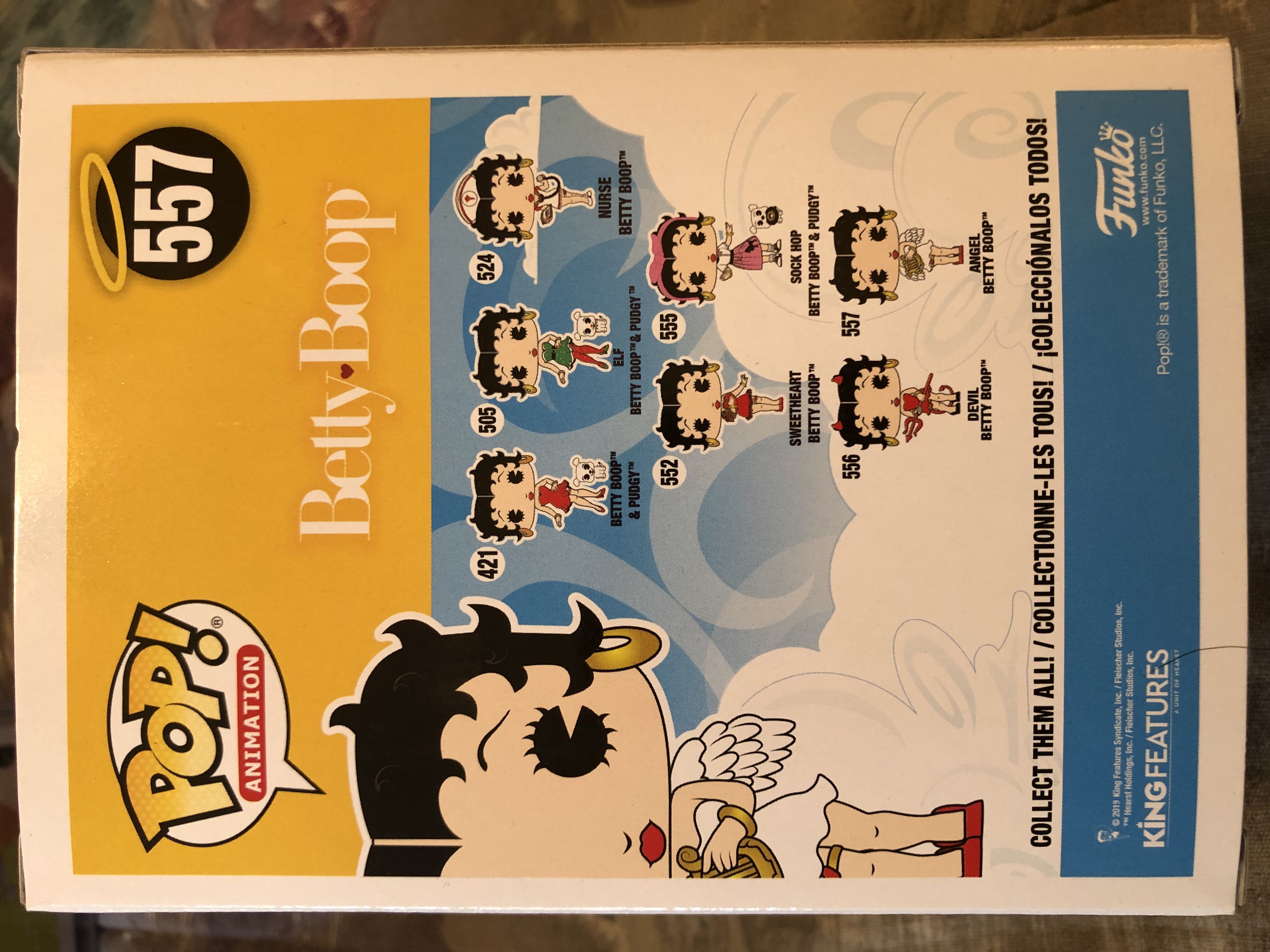 Betty Boop Angel  - Betty Boop vinyl figure collectible [Barcode 889698370097] - Main Image 2