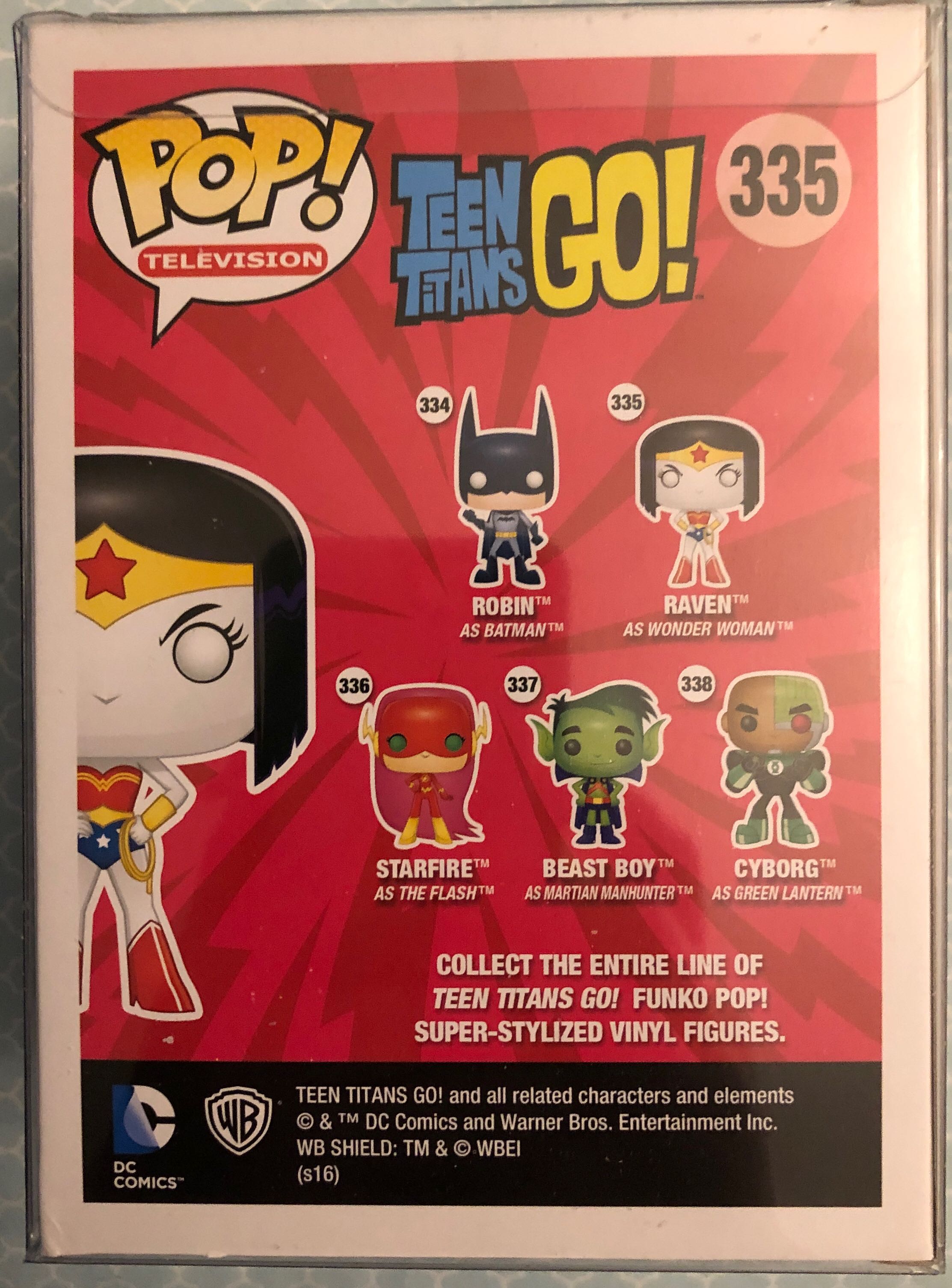 Raven as Wonder Woman - Teen Titans Go! vinyl figure collectible [Barcode 889698100809] - Main Image 2