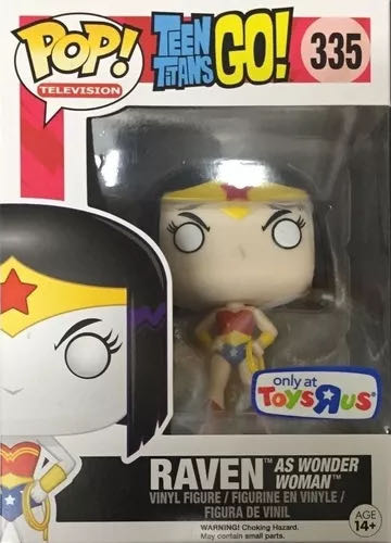 Raven as Wonder Woman - Teen Titans Go! vinyl figure collectible [Barcode 889698100809] - Main Image 3