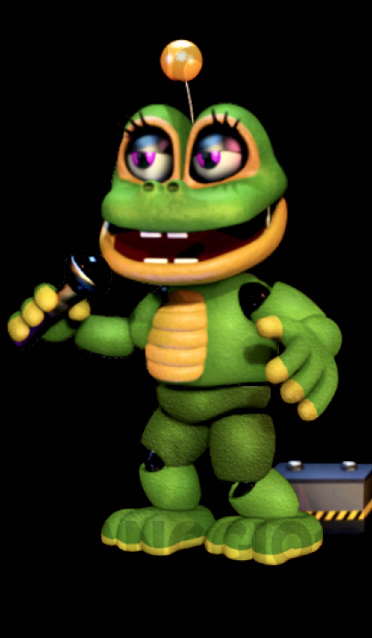 Happy Frog - Five Nights at Freddy’s vinyl figure collectible [Barcode 889698320627] - Main Image 4