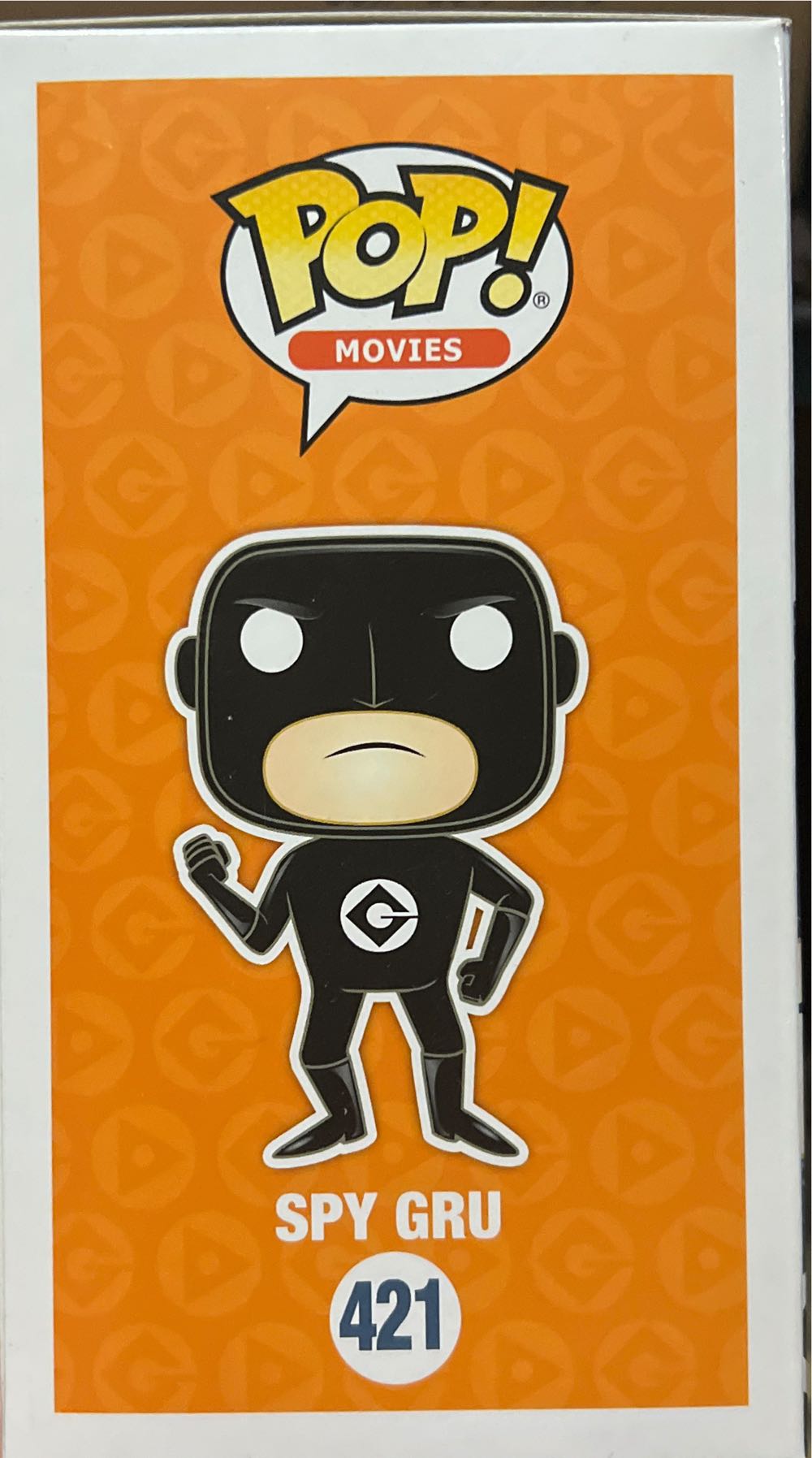 Spy Gru (Black) - Despicable Me vinyl figure collectible [Barcode 889698134293] - Main Image 3