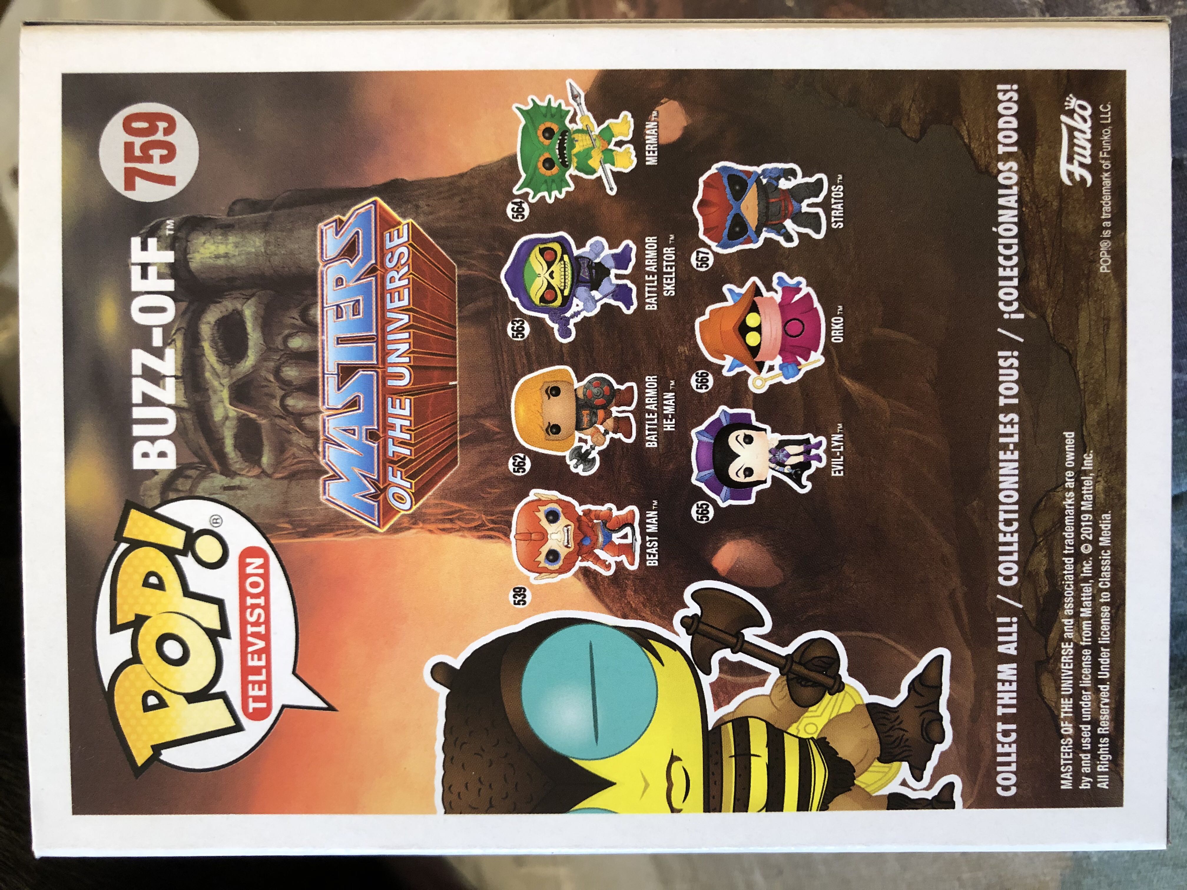 Buzz-Off - Masters of the Universe vinyl figure collectible [Barcode 889698371254] - Main Image 2