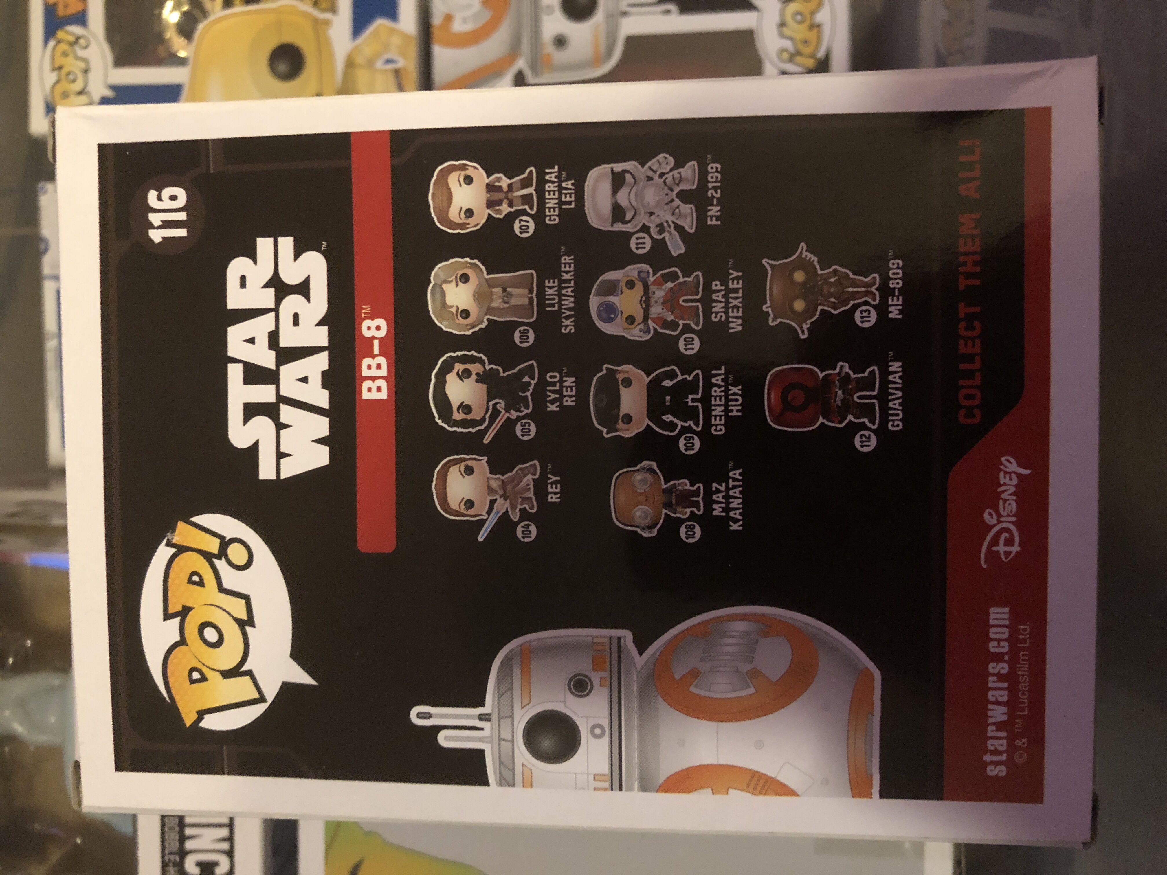 BB-8 - Star Wars vinyl figure collectible [Barcode 10638545] - Main Image 2