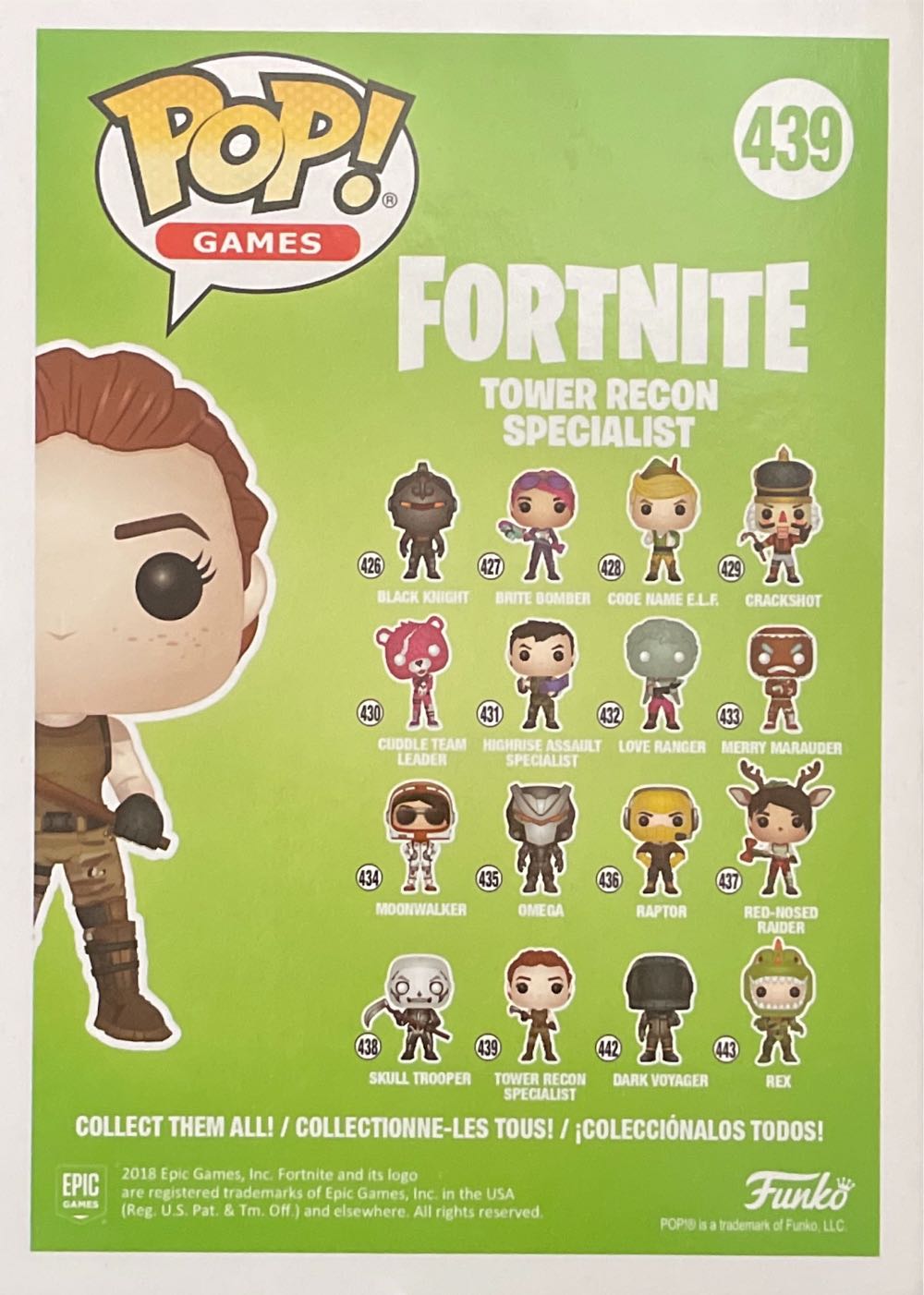 Tower Recon Specialist - Fortnite vinyl figure collectible [Barcode 889698344630] - Main Image 2