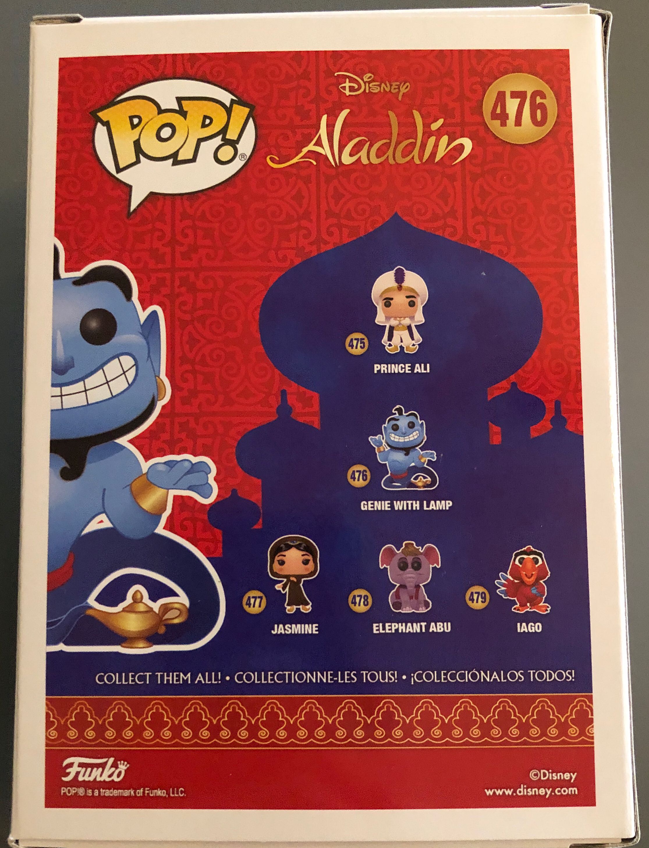 Genie With Lamp - Aladdin vinyl figure collectible [Barcode 889698380638] - Main Image 2