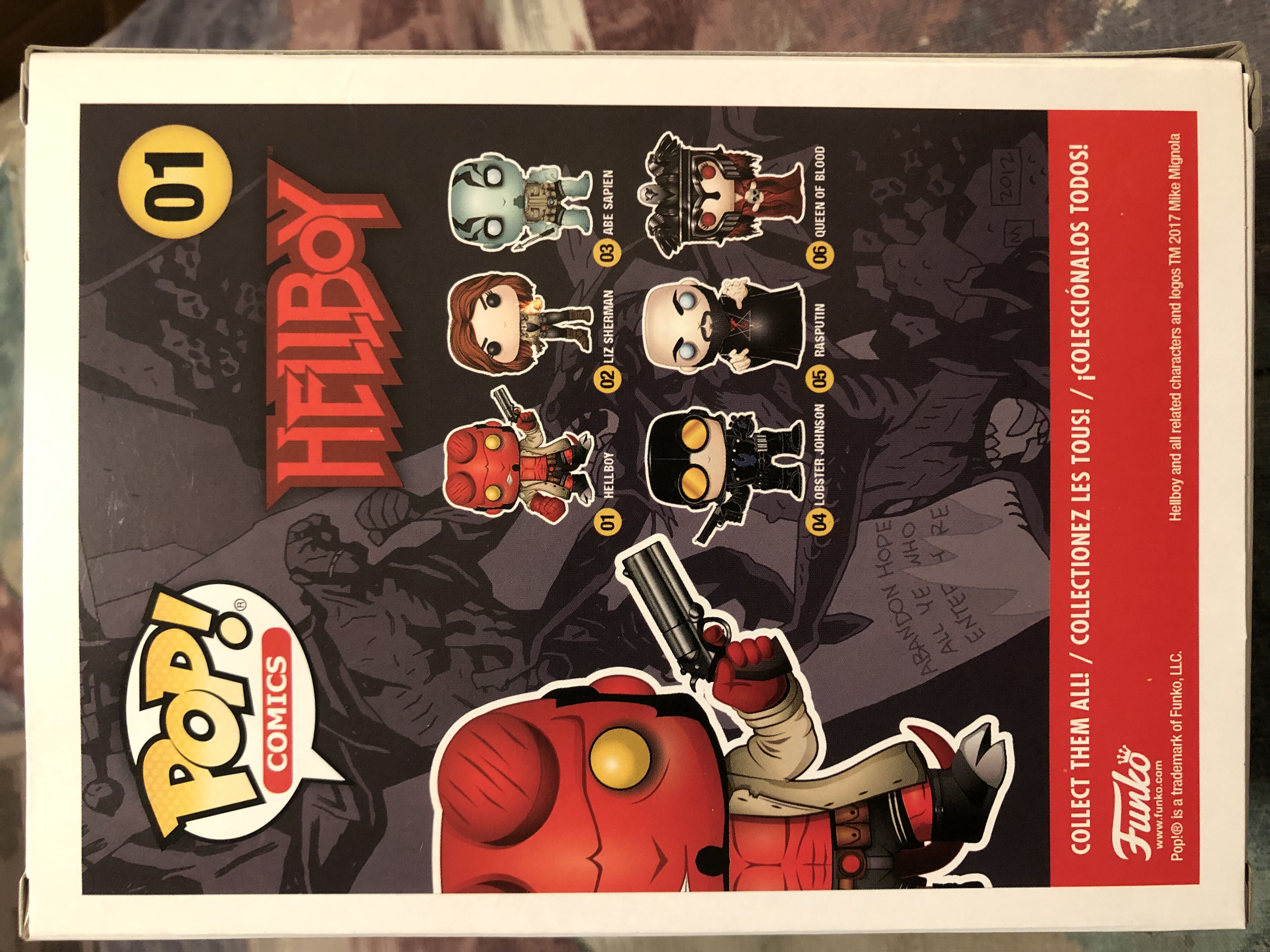 Hellboy - Hellboy & Big Betty  vinyl figure collectible [Barcode 889698887755] - Main Image 2