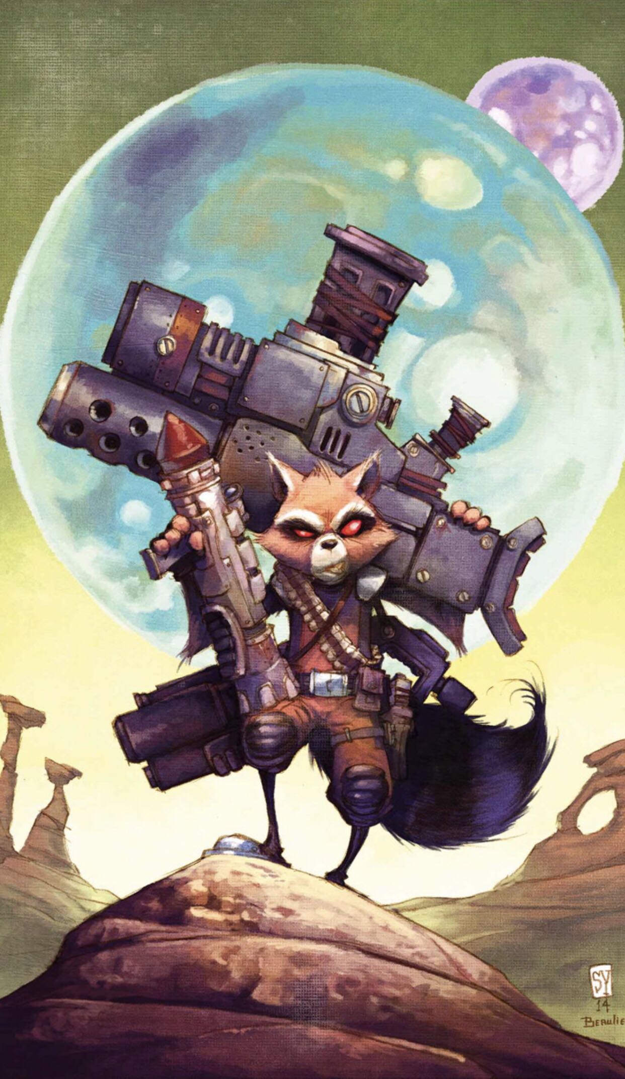 Rocket Raccoon - Guardians of the Galaxy vinyl figure collectible [Barcode 889698344616] - Main Image 4